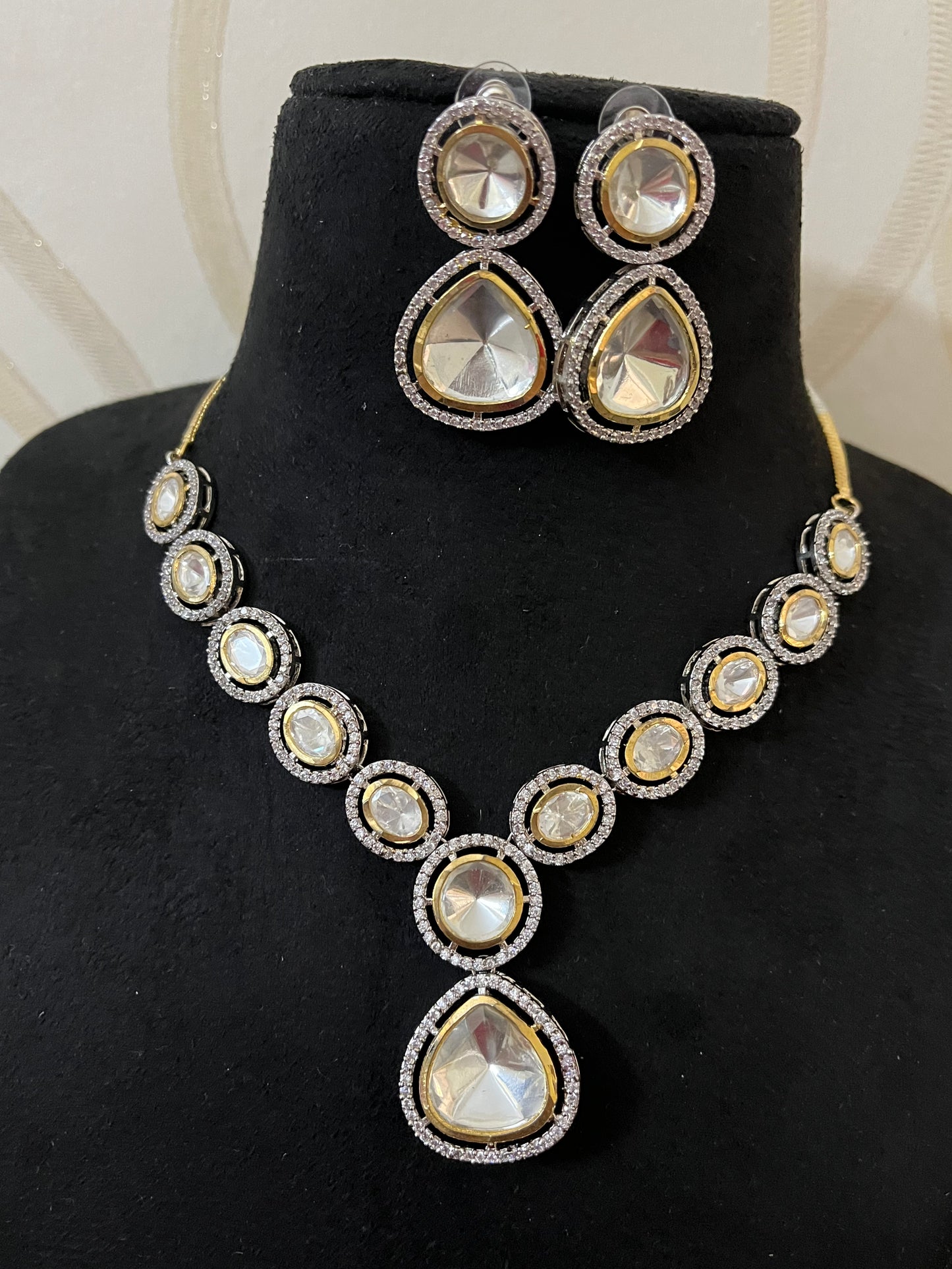 Polki Necklace Set