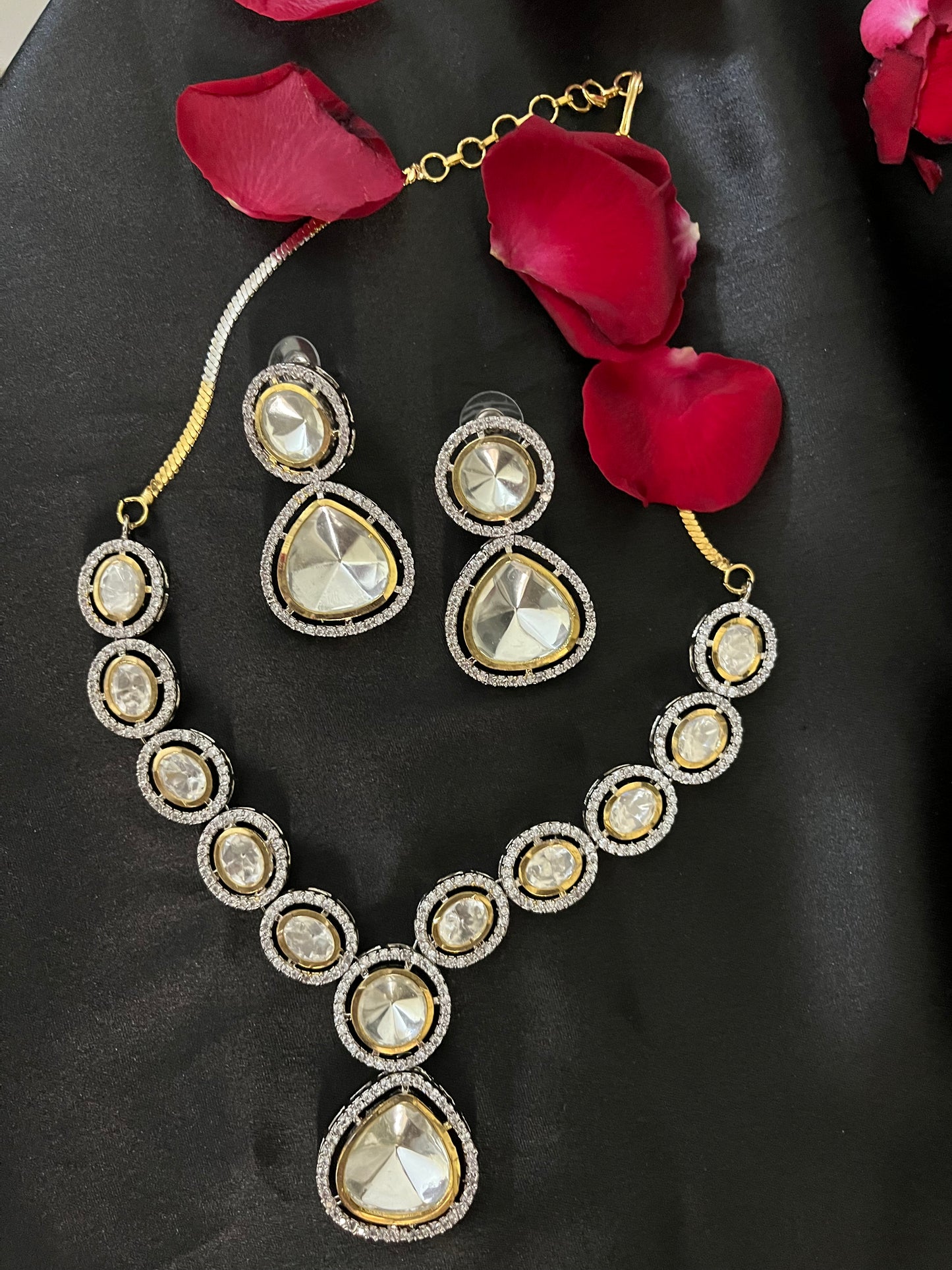 Polki Necklace Set