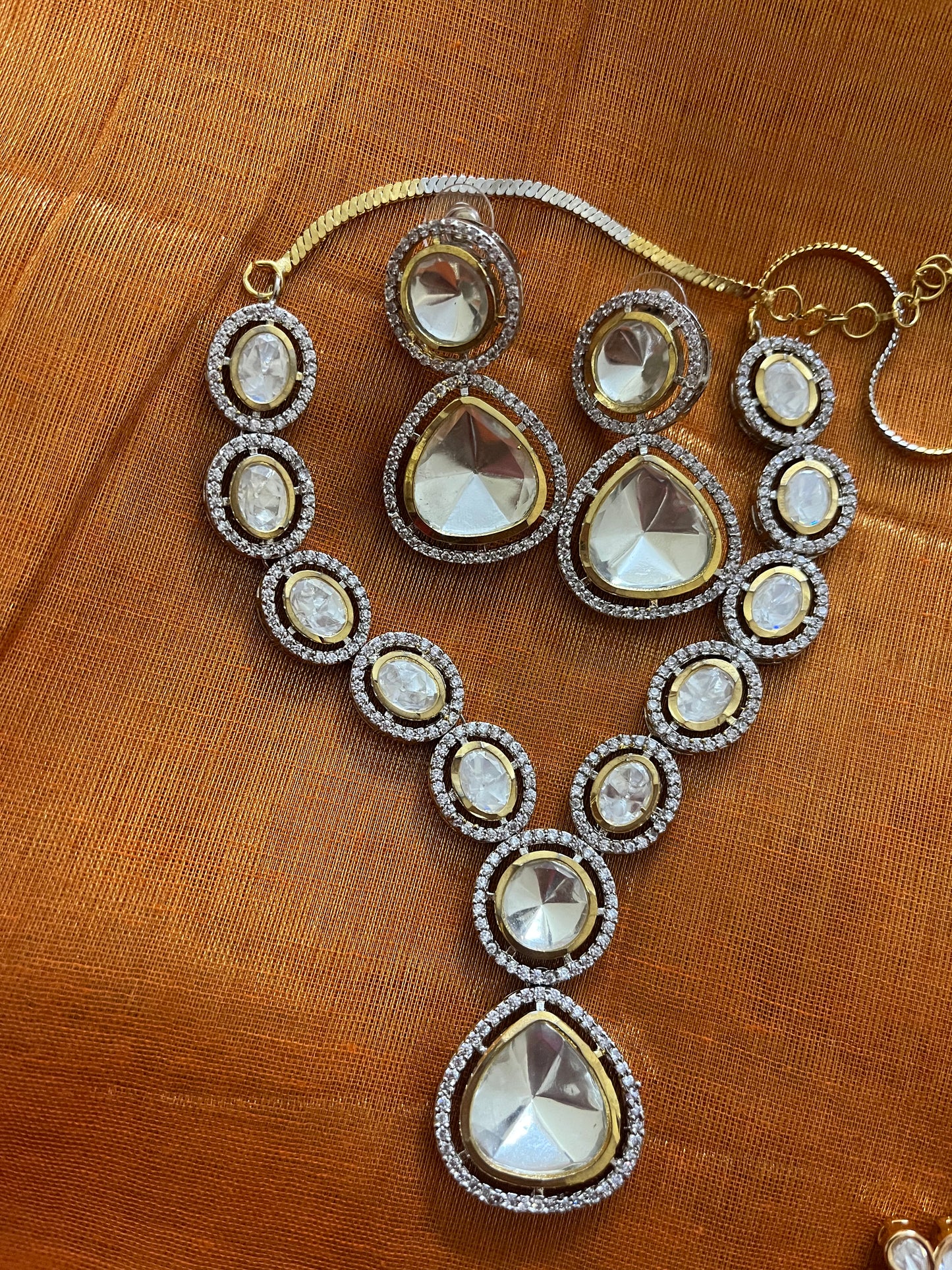 Polki Necklace Set