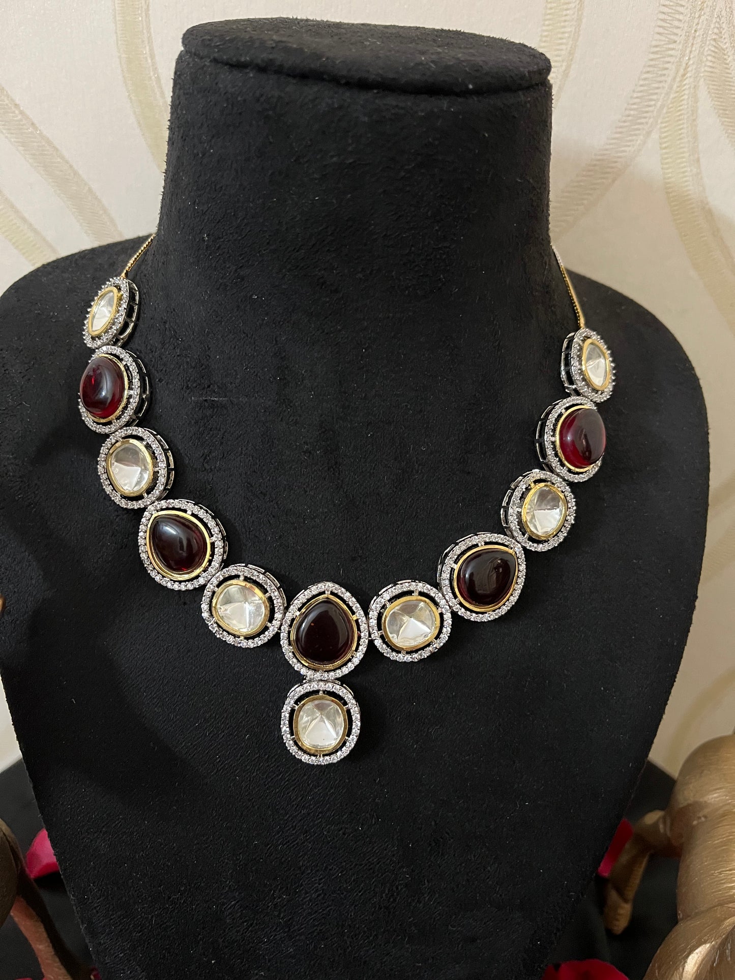 Radhika Polki Necklace Set