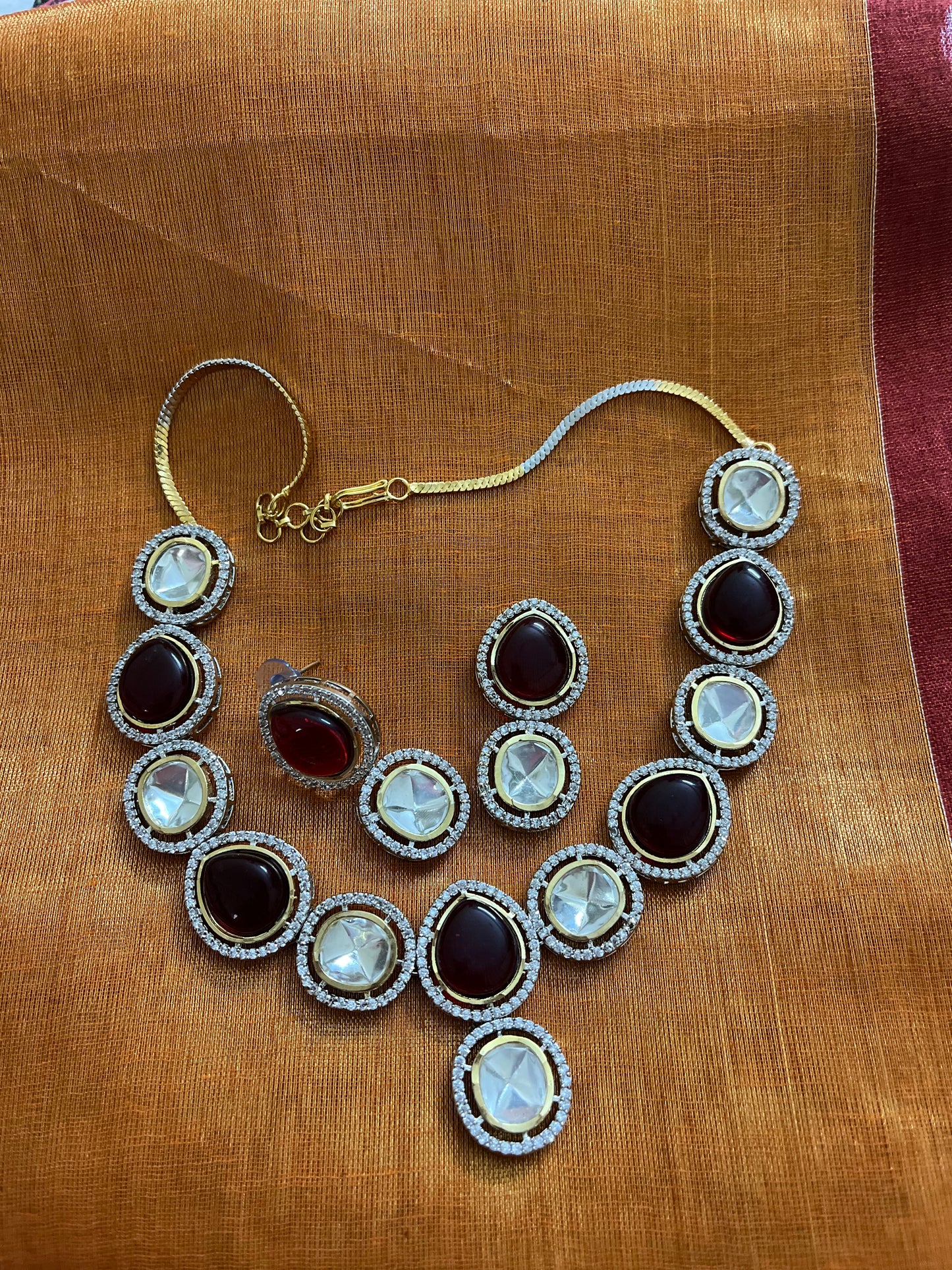 Radhika Polki Necklace Set