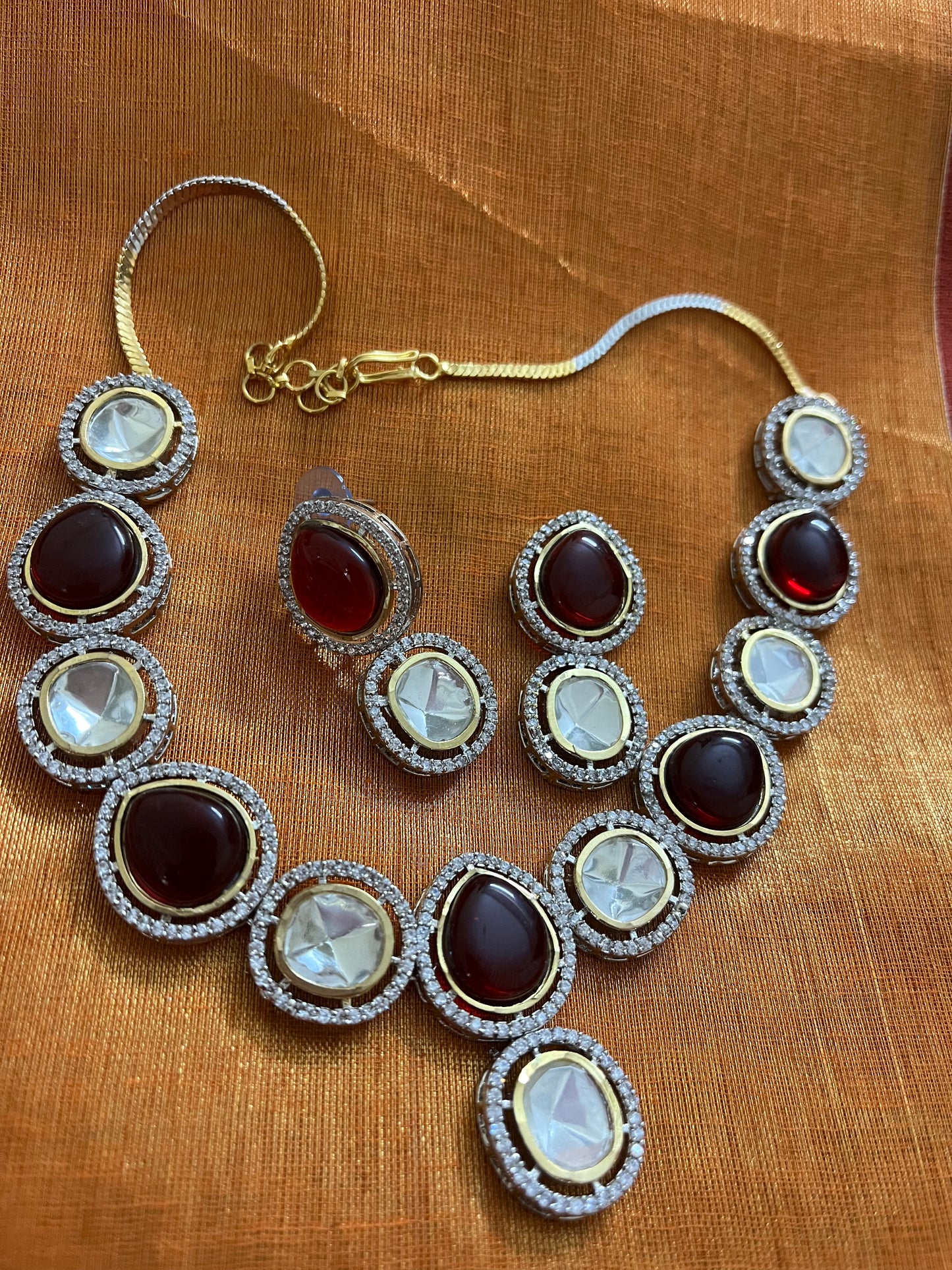 Radhika Polki Necklace Set