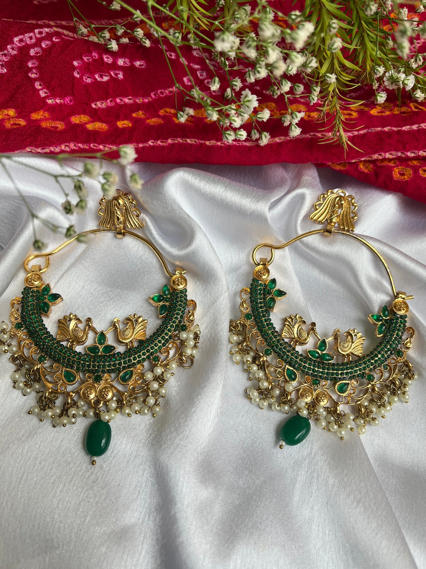 Moriya Chandbali Ethic Earring