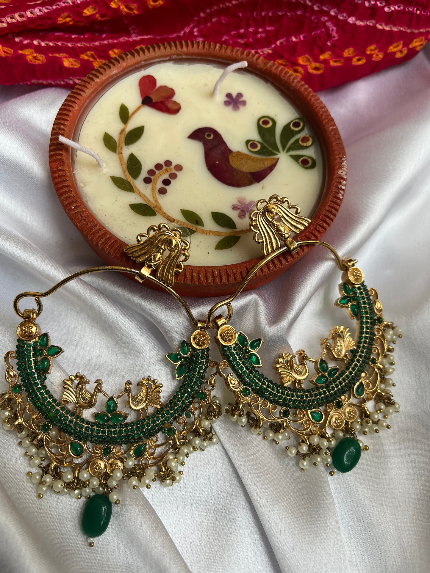 Moriya Chandbali Ethic Earring