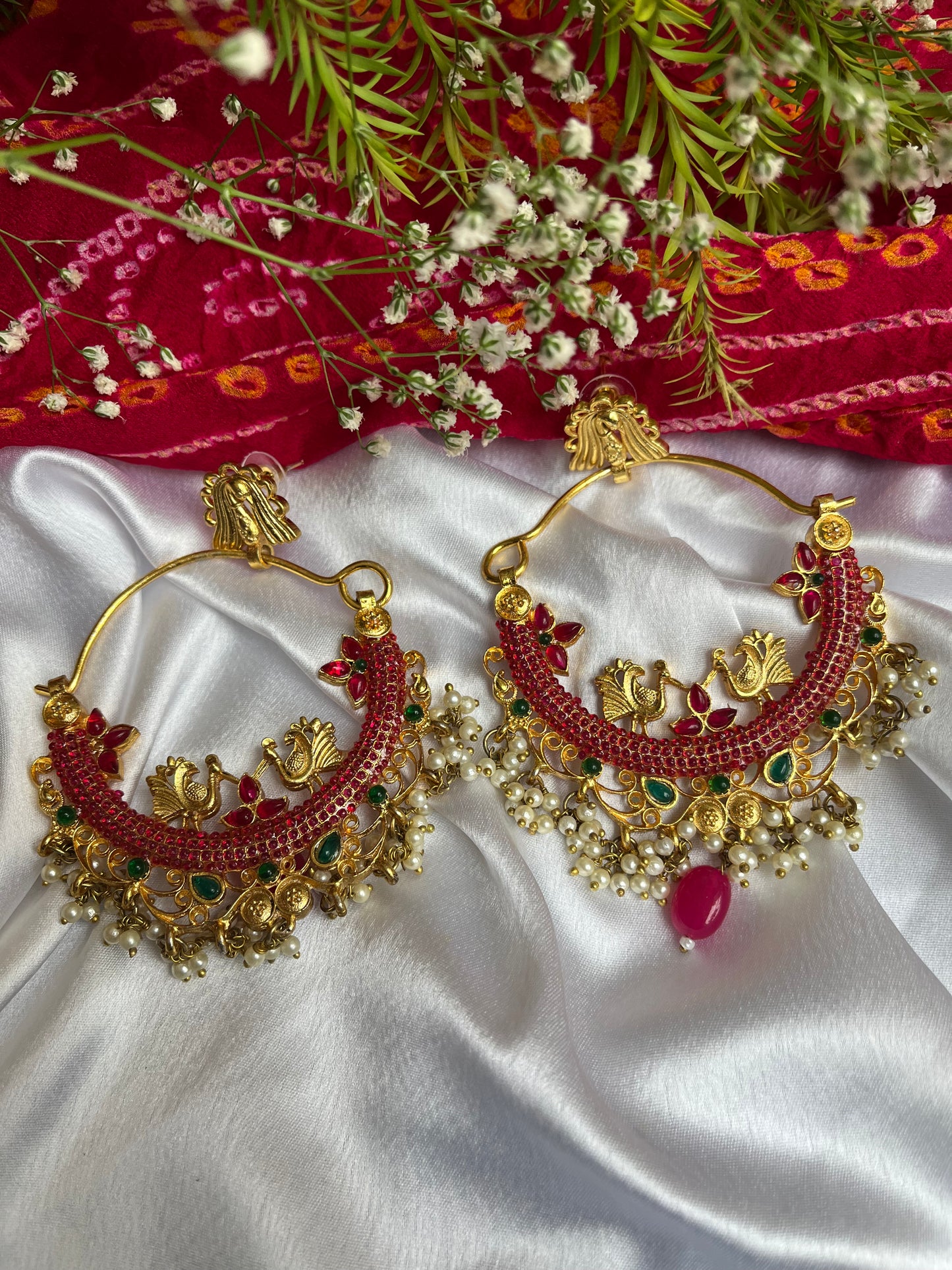 Moriya Chandbali Ethic Earring