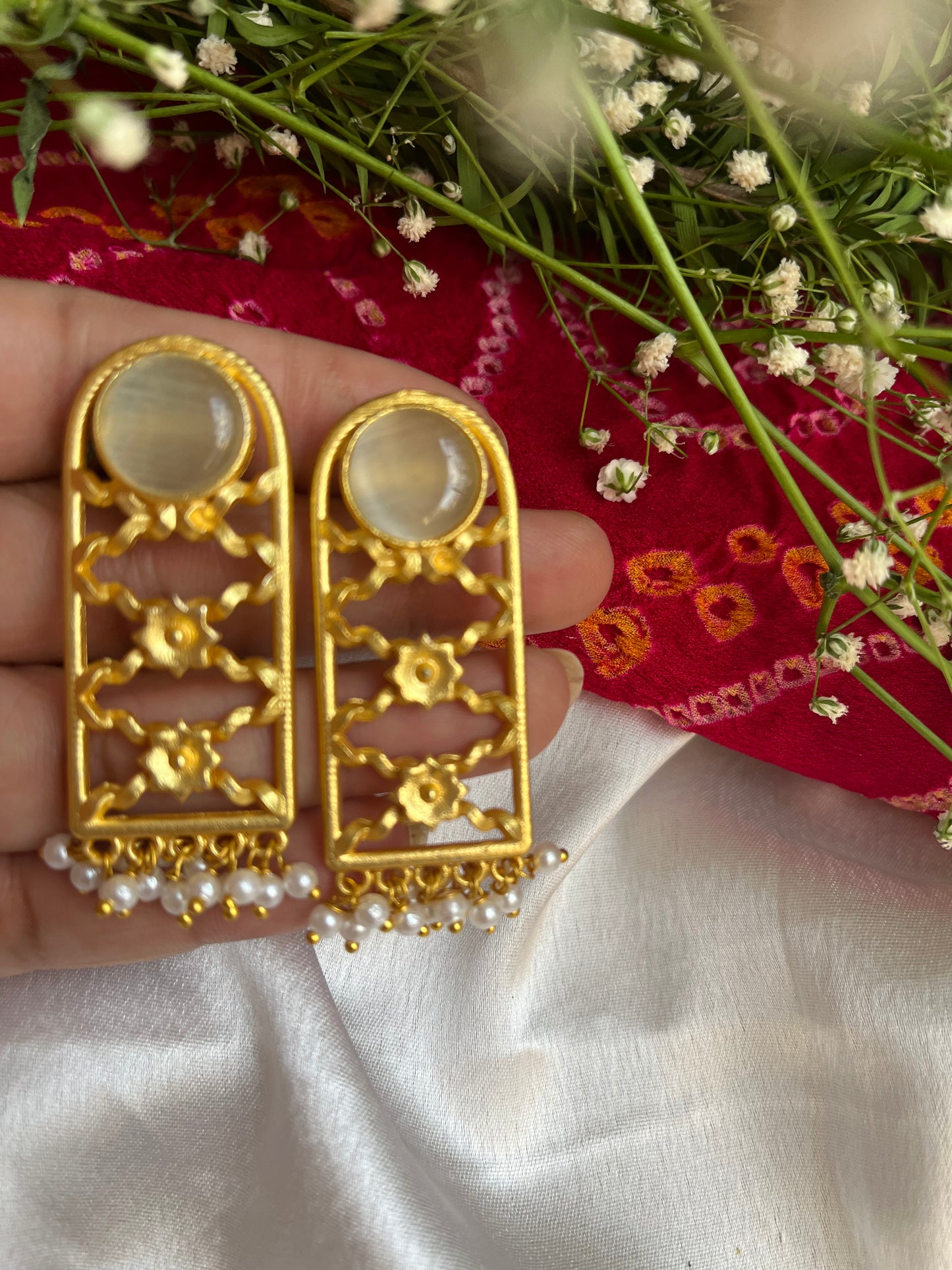 Jarokha Ethnic earrings