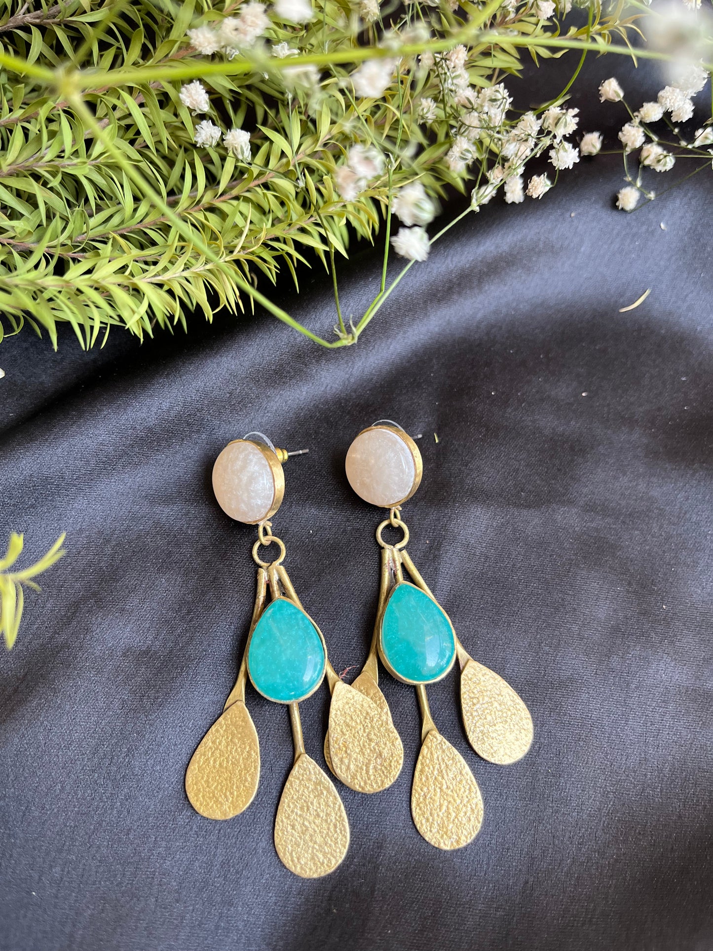 Turquoise Western Earring