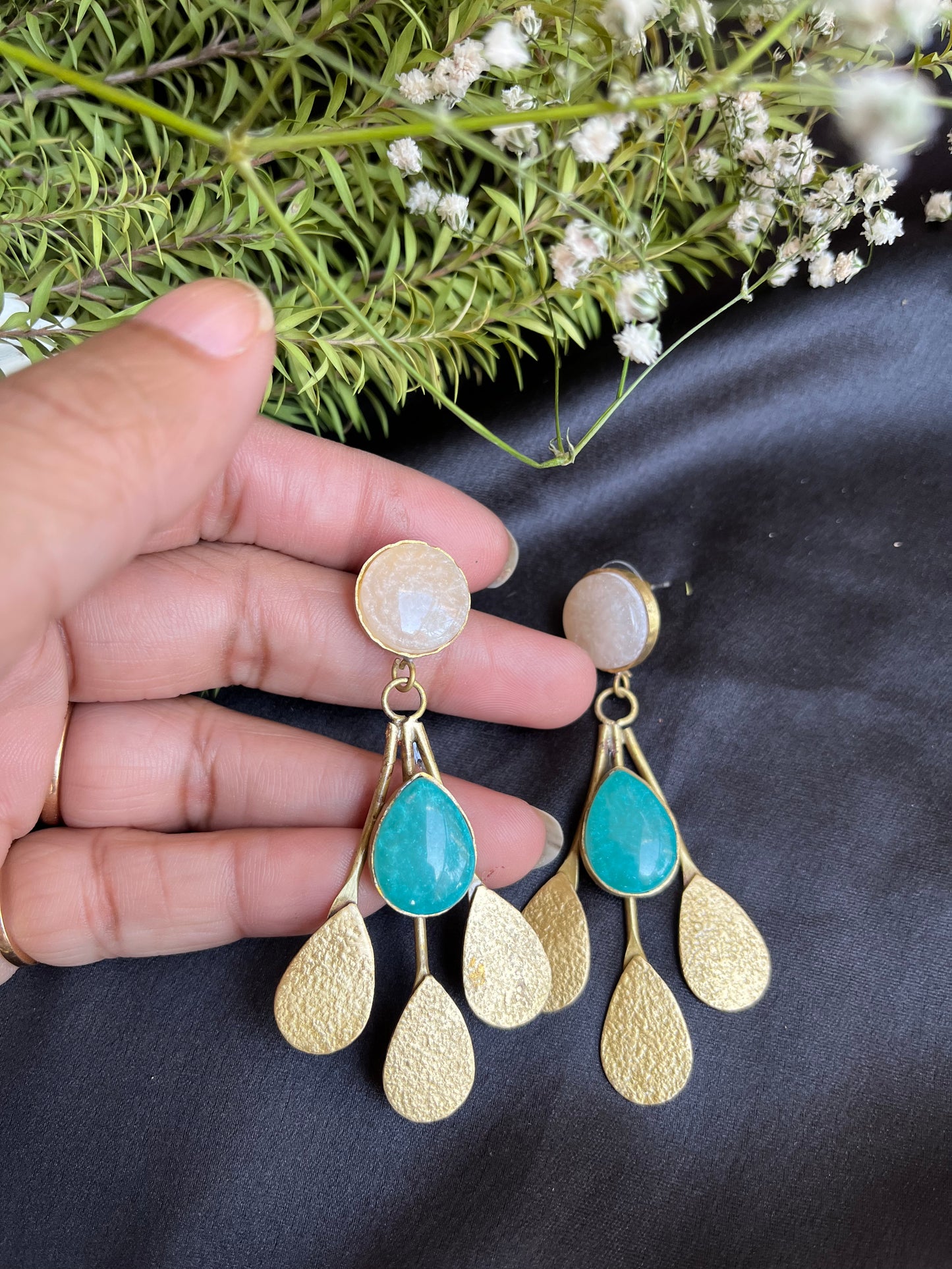 Turquoise Western Earring