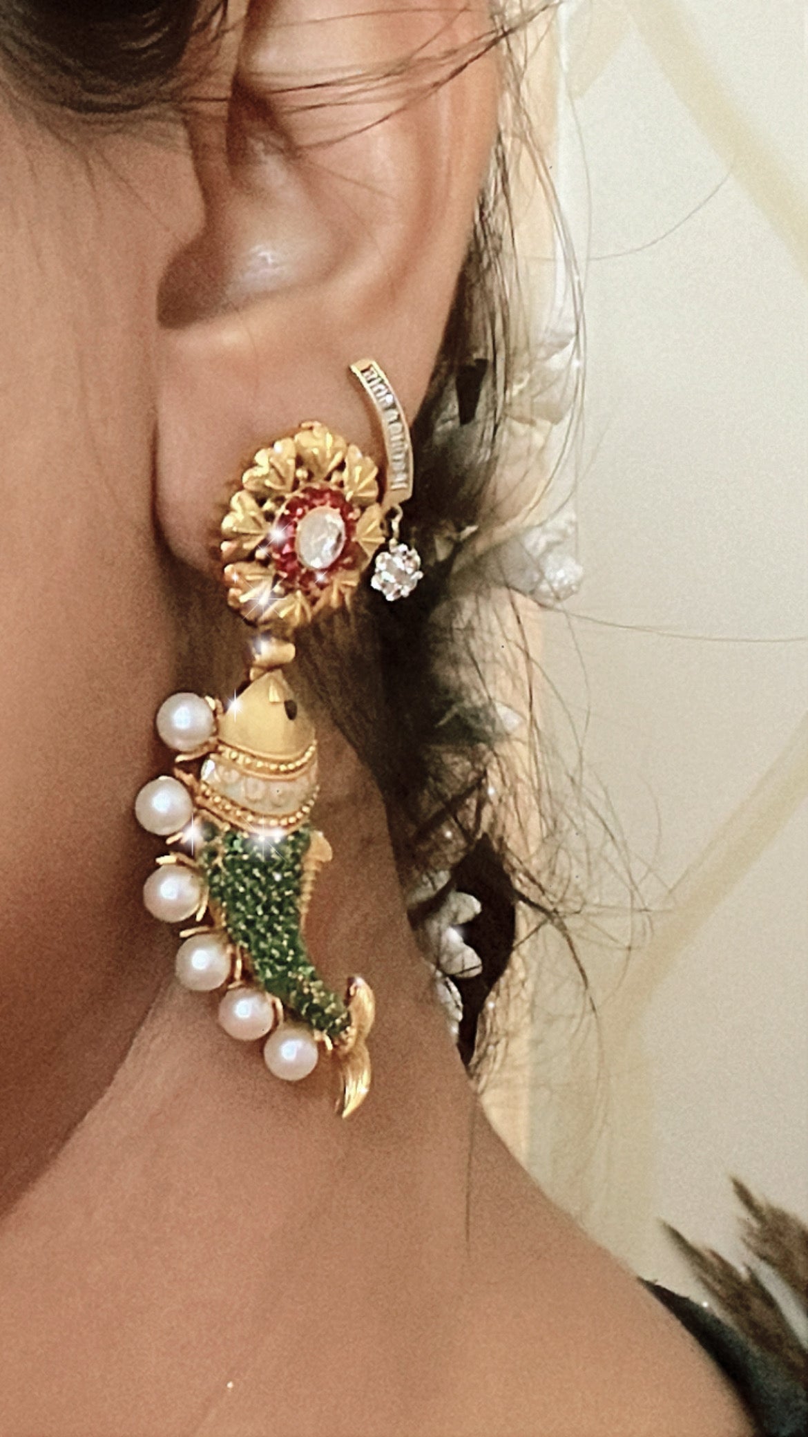 Meen Ethnic Earring