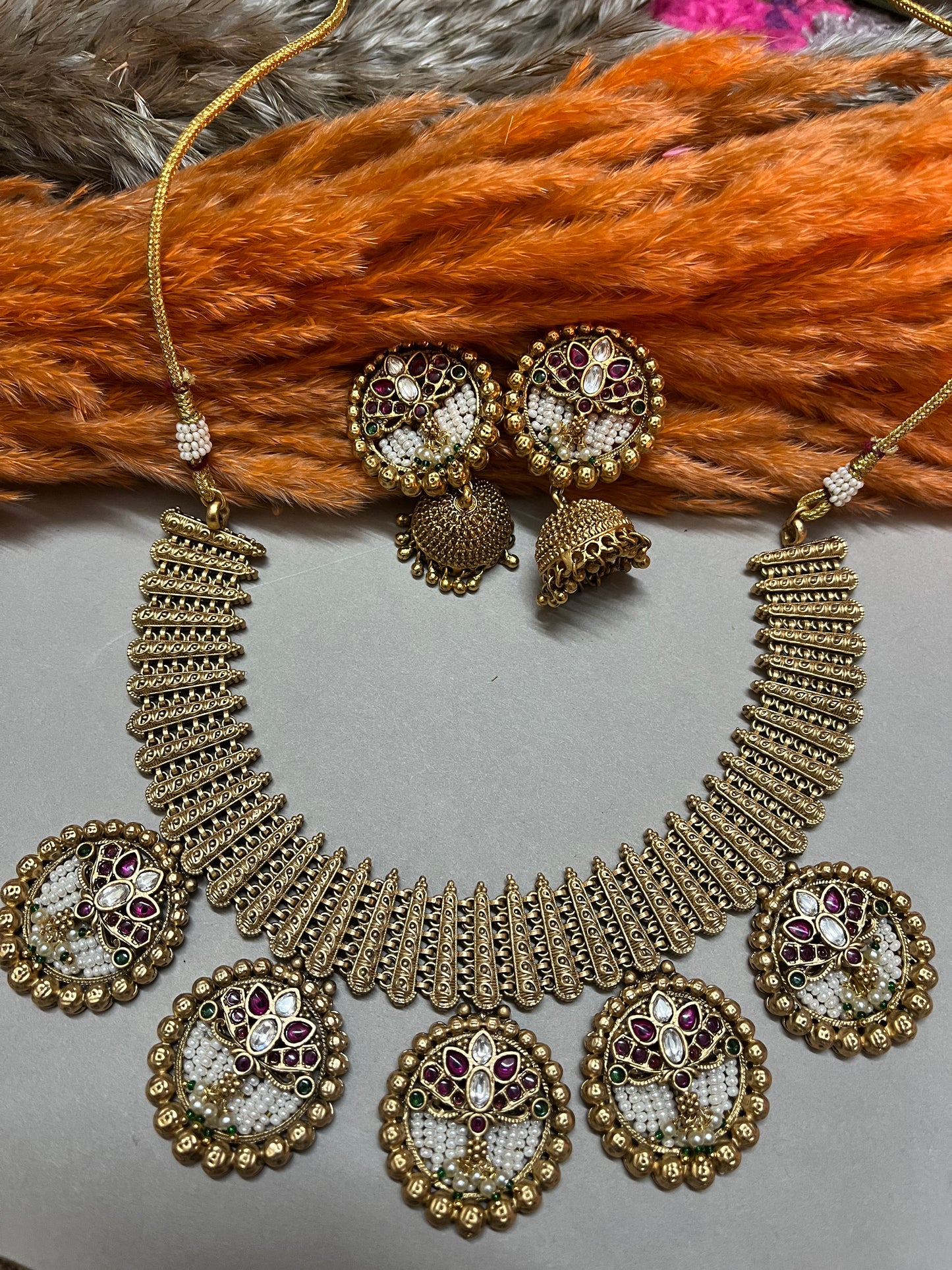 Neemisa  Neckpiece Set