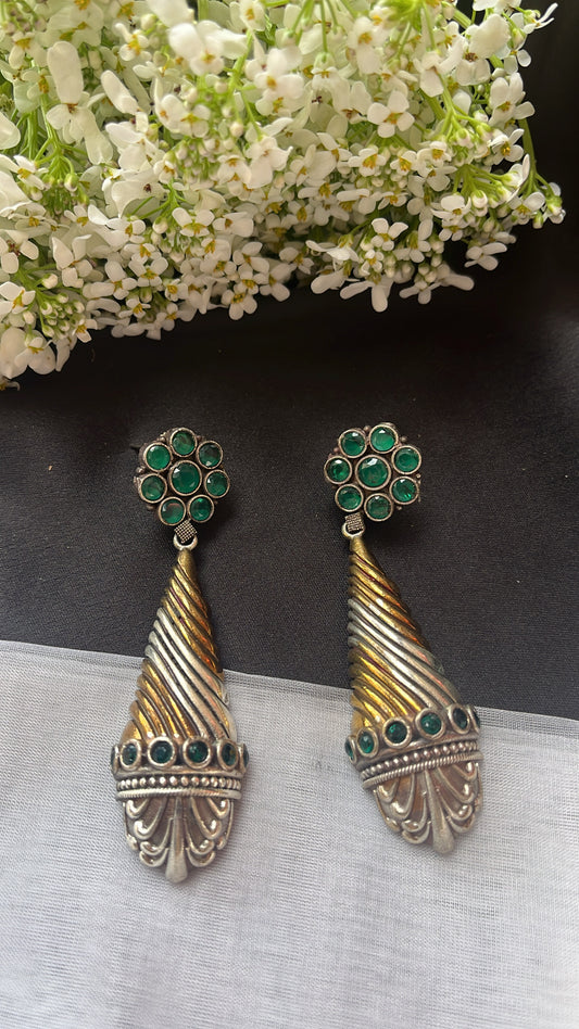 Dilkash Raani  Silver  Earring