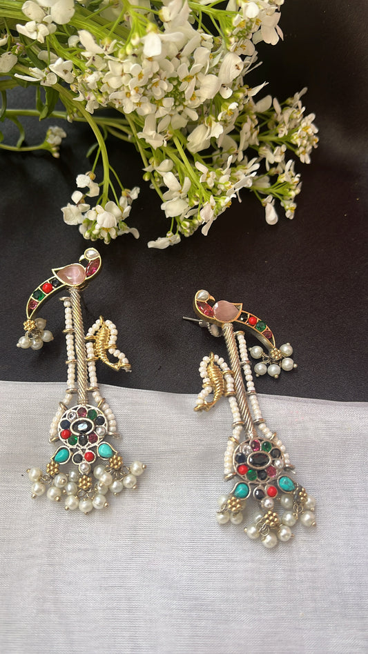 Dilkash Dhriti Silver  Earring