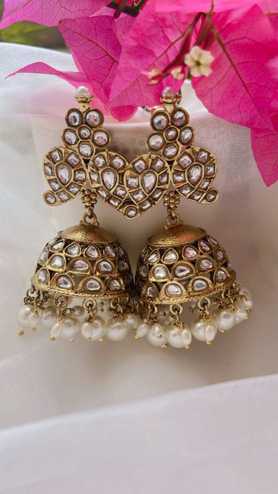 Gazal Jhumka Earring