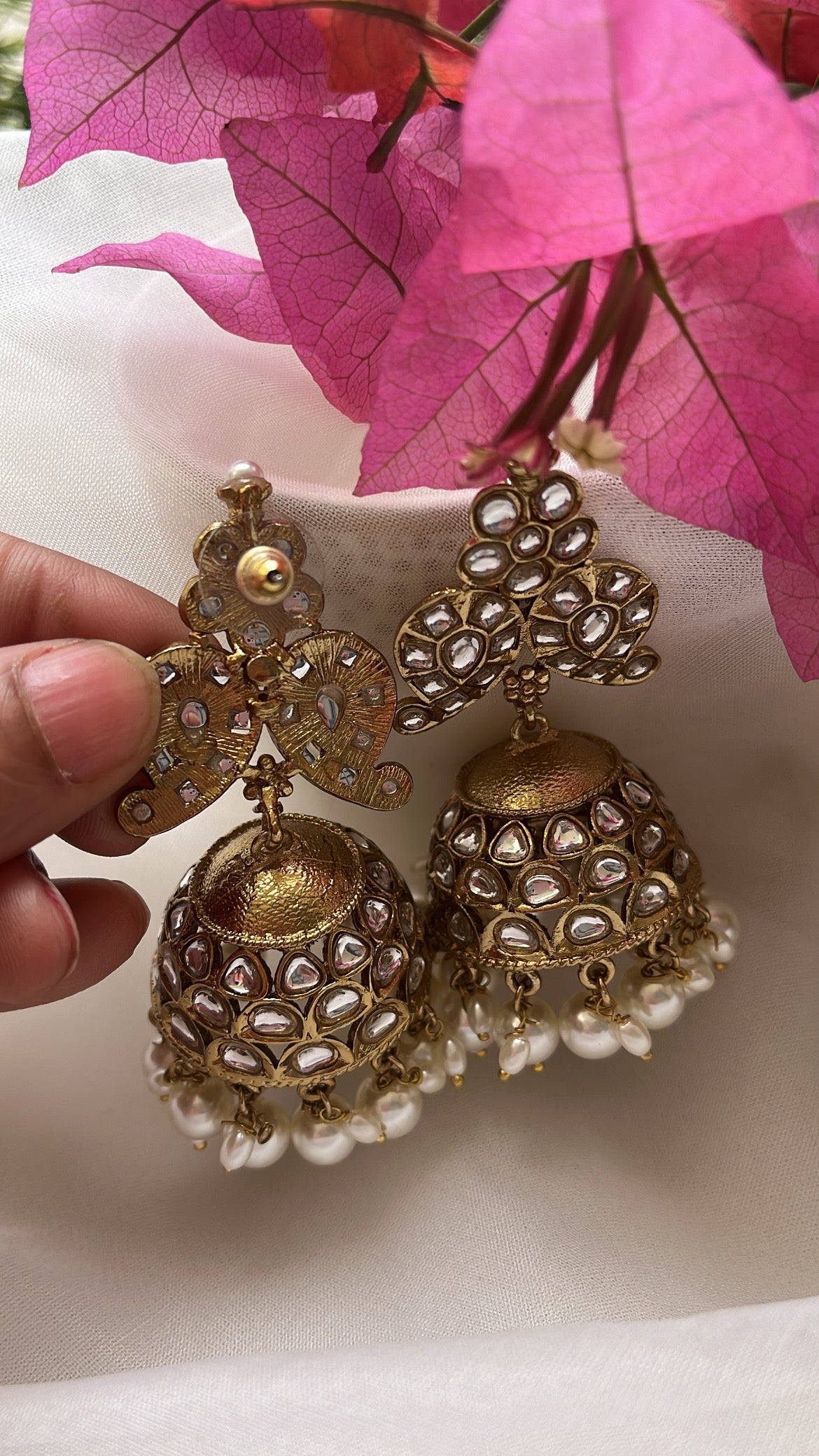 Gazal Jhumka Earring