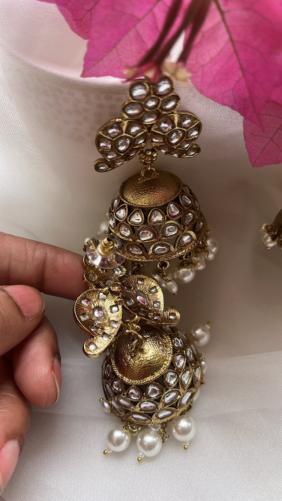 Gazal Jhumka Earring