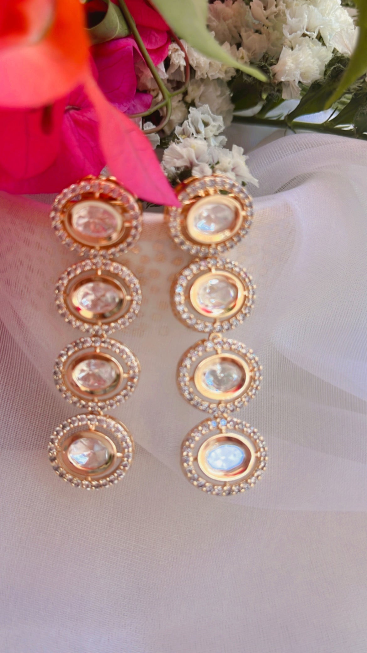 Adaa Polki Earring