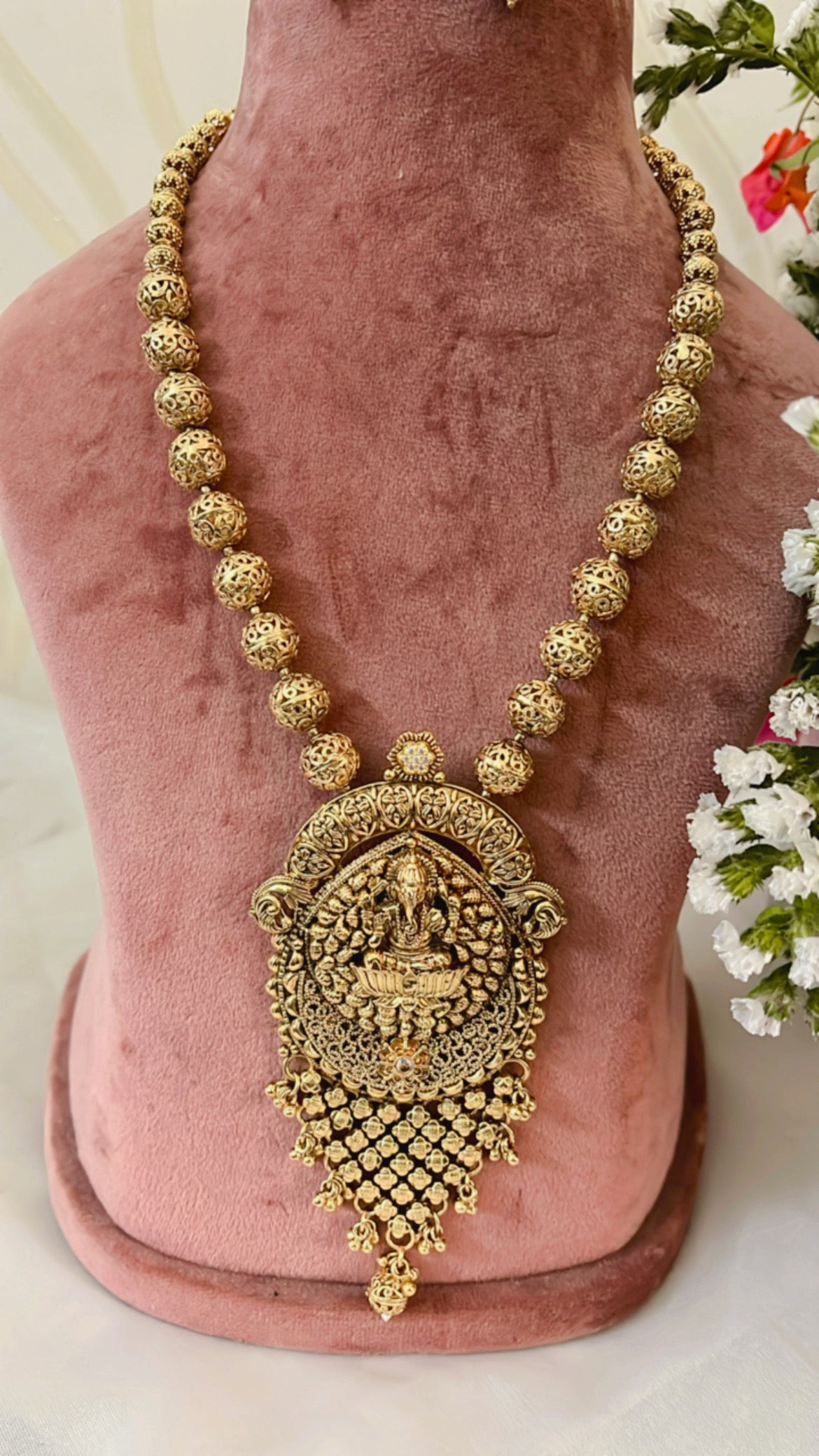 Ganesha Temple Neckpiece