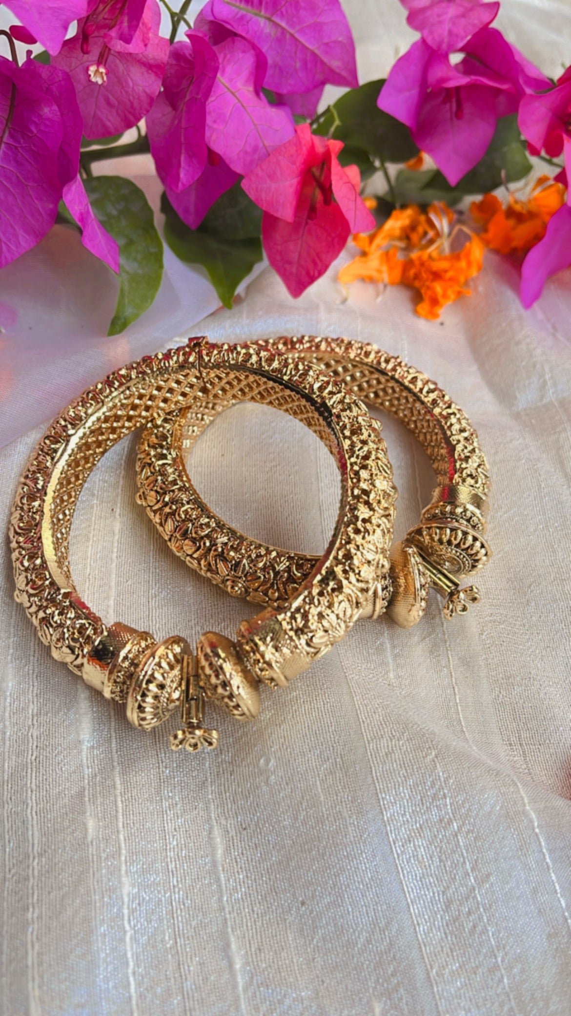 Golden Vartika Bangle