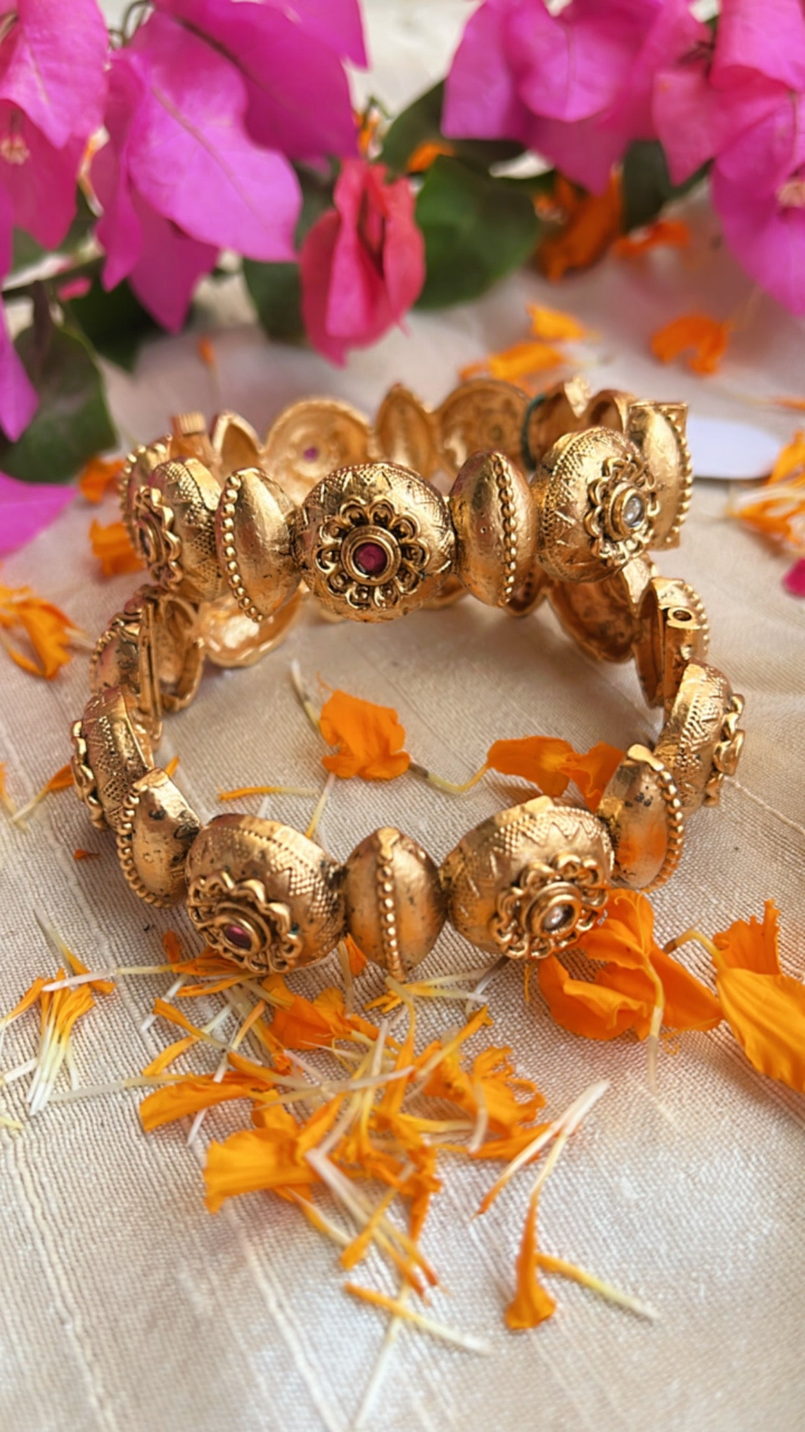 Golden Neemisa  Bangle