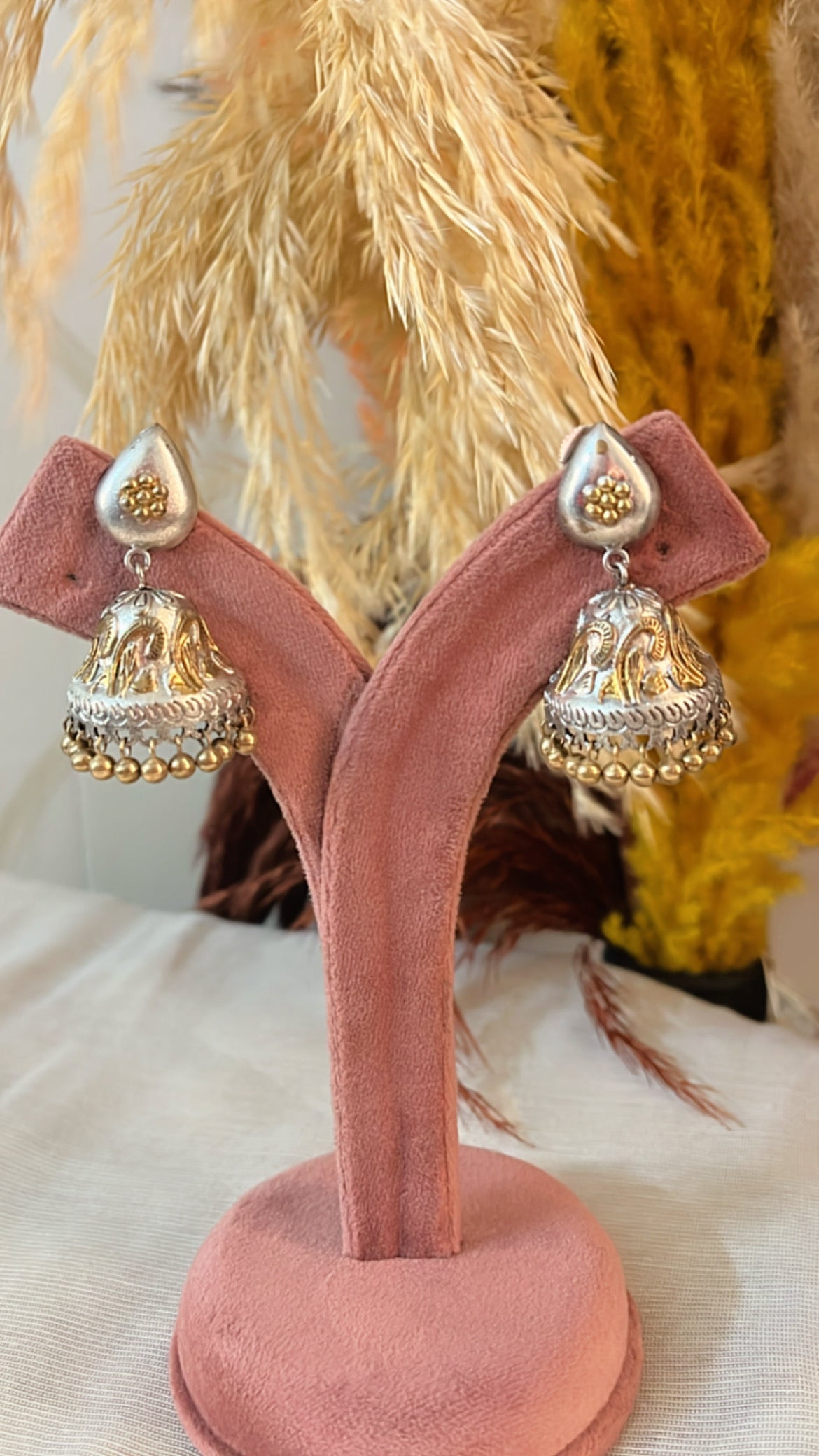 Dilkash Maira  Silver  Earring