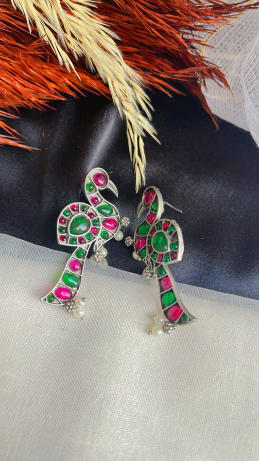 Chidya Silver Earring