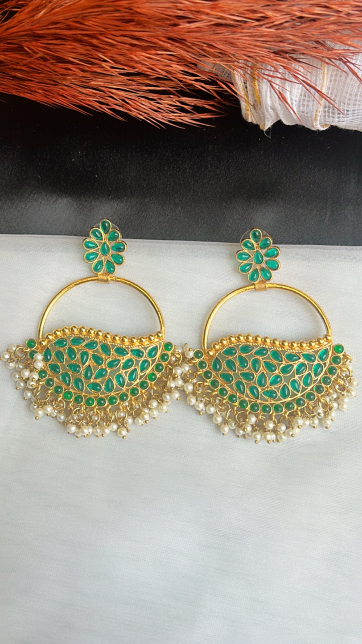 Green Megha  Earring