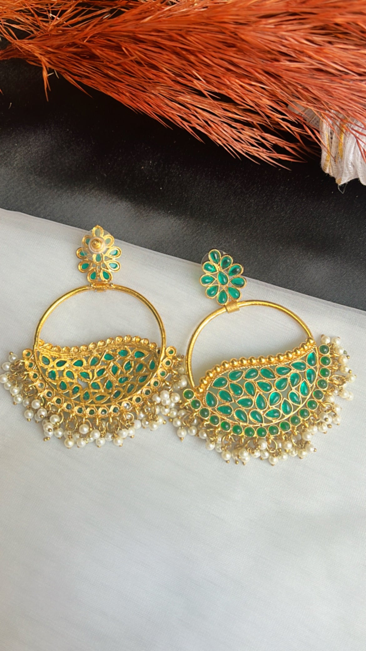 Green Megha  Earring