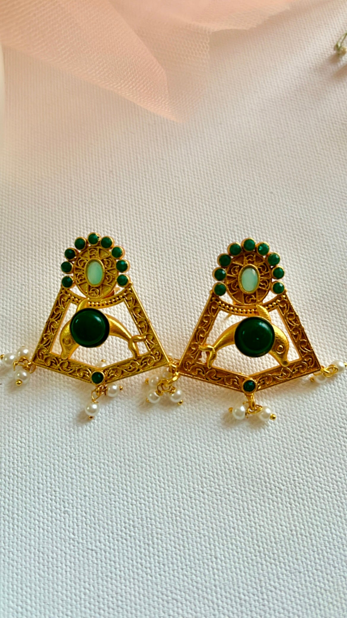 Green Meen Earring