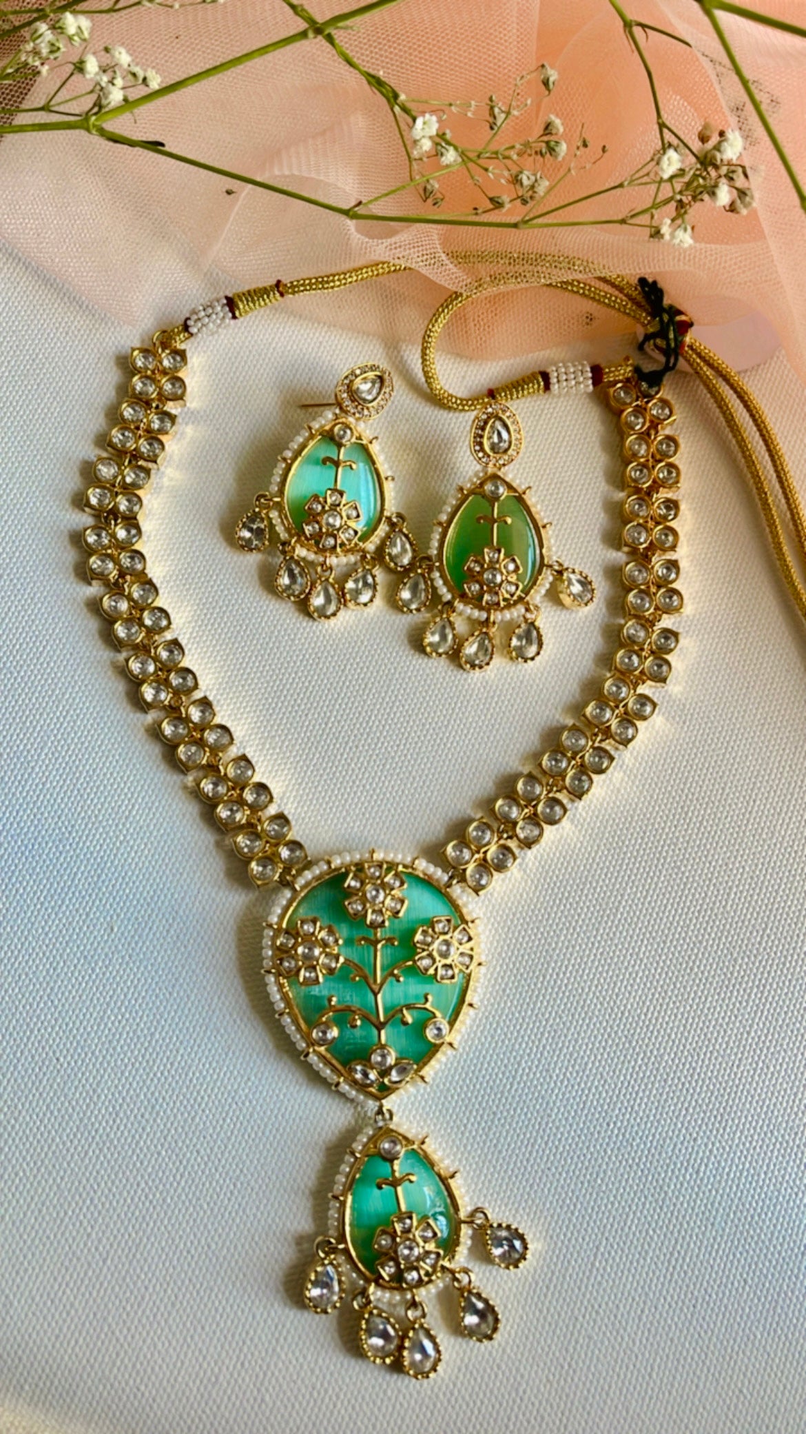 Turquoise Nalini Necklace Set