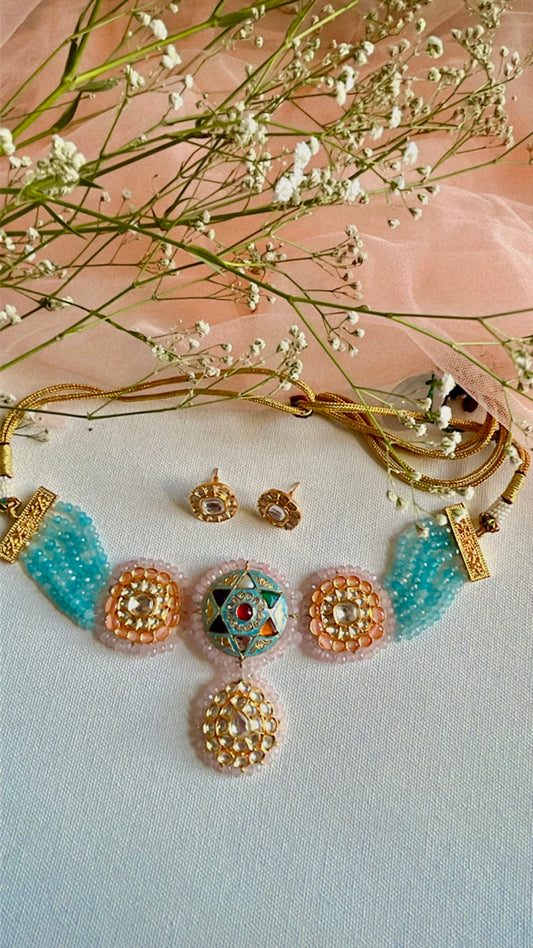 Turquoise Tania Necklace Set