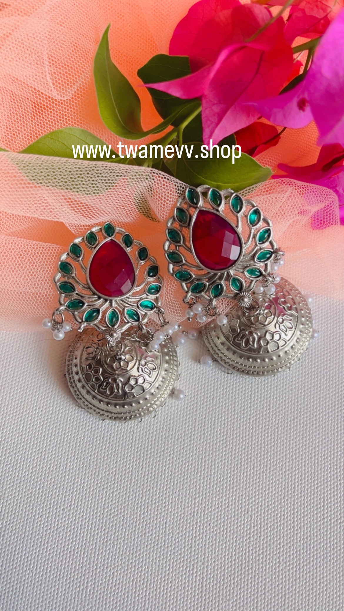 Red Milli Earring