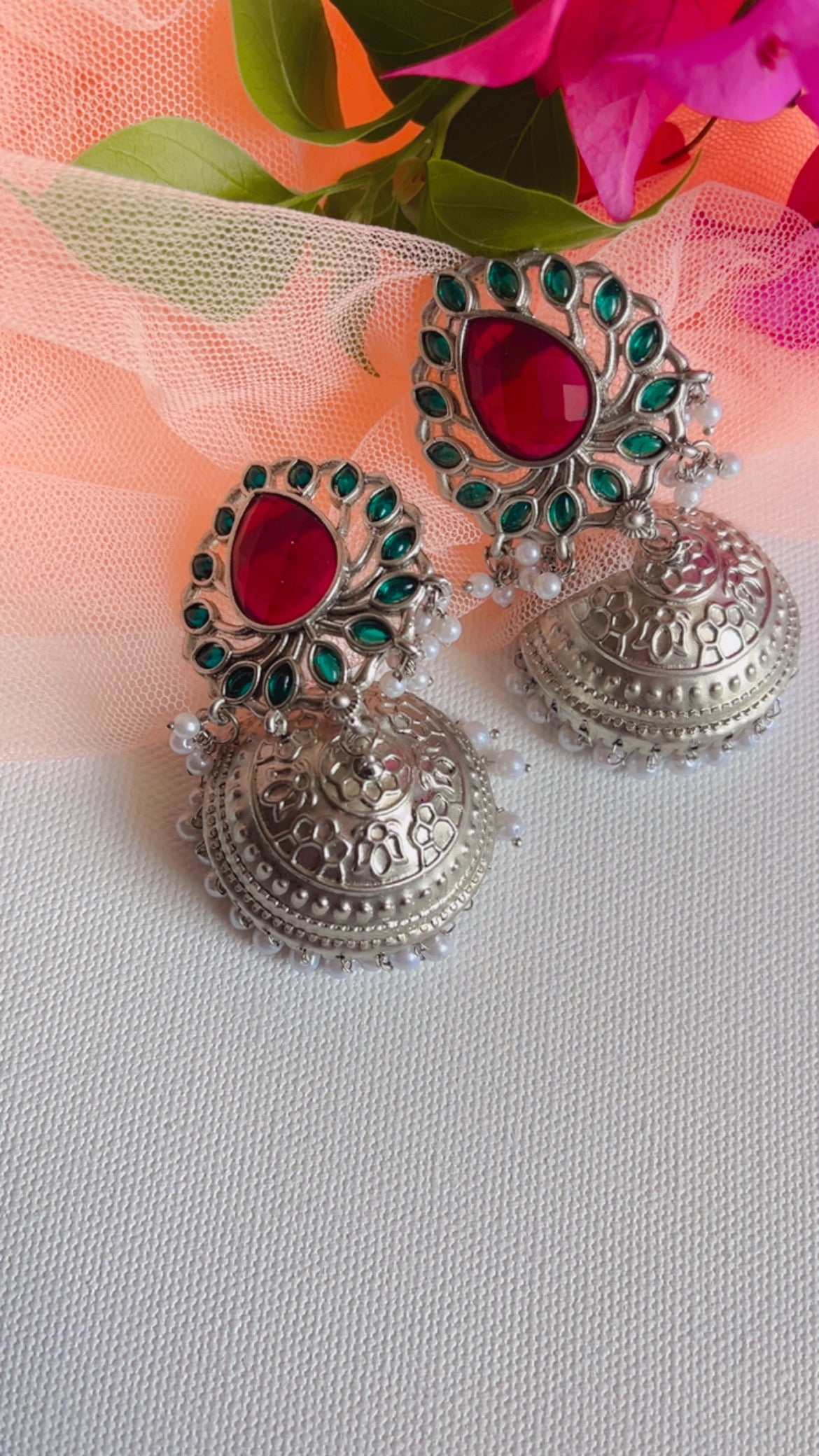 Red Milli Earring