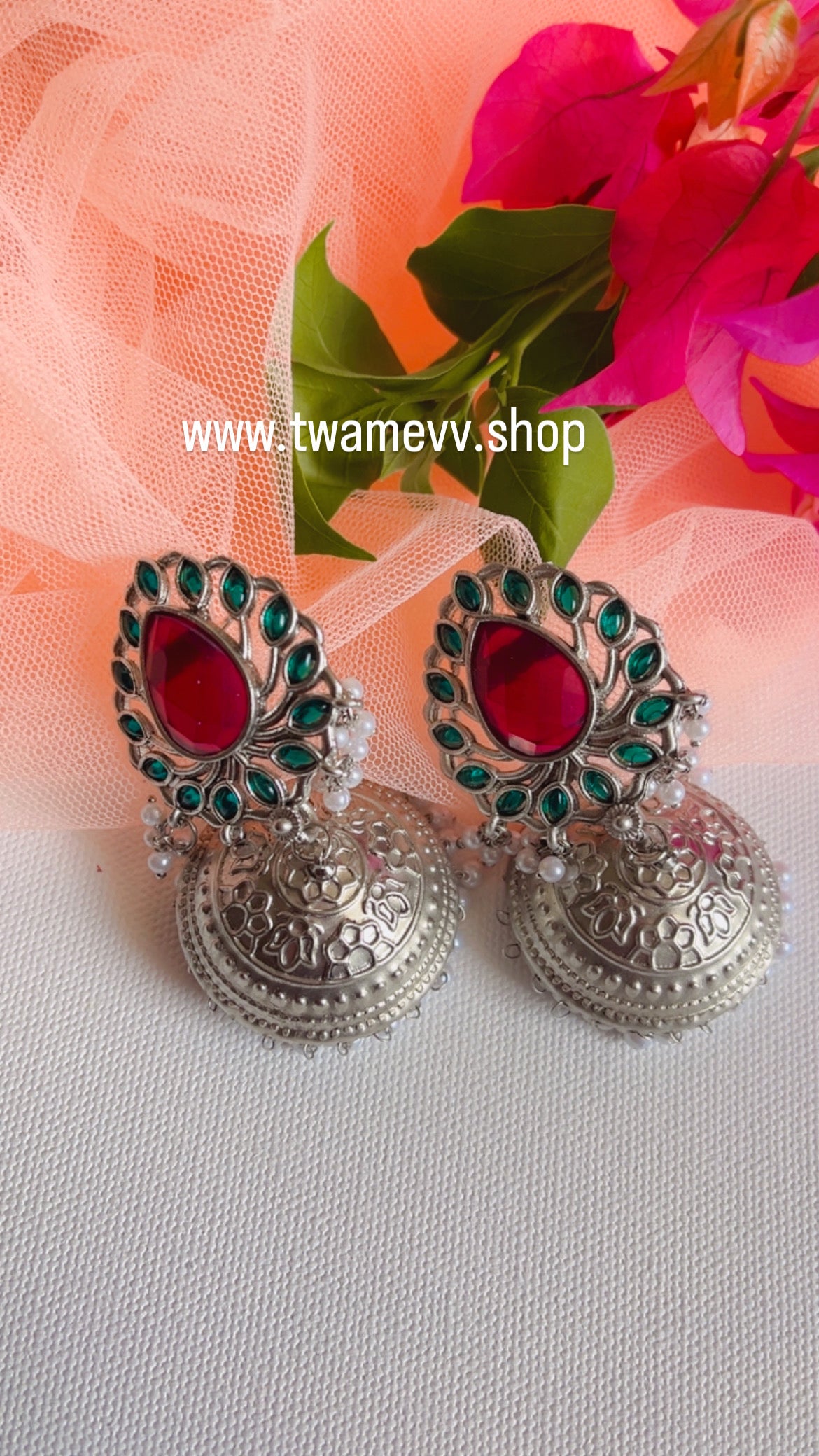 Red Milli Earring