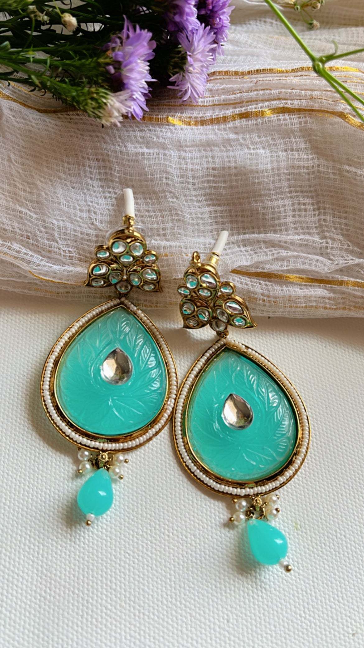 Mint Sharni Earring