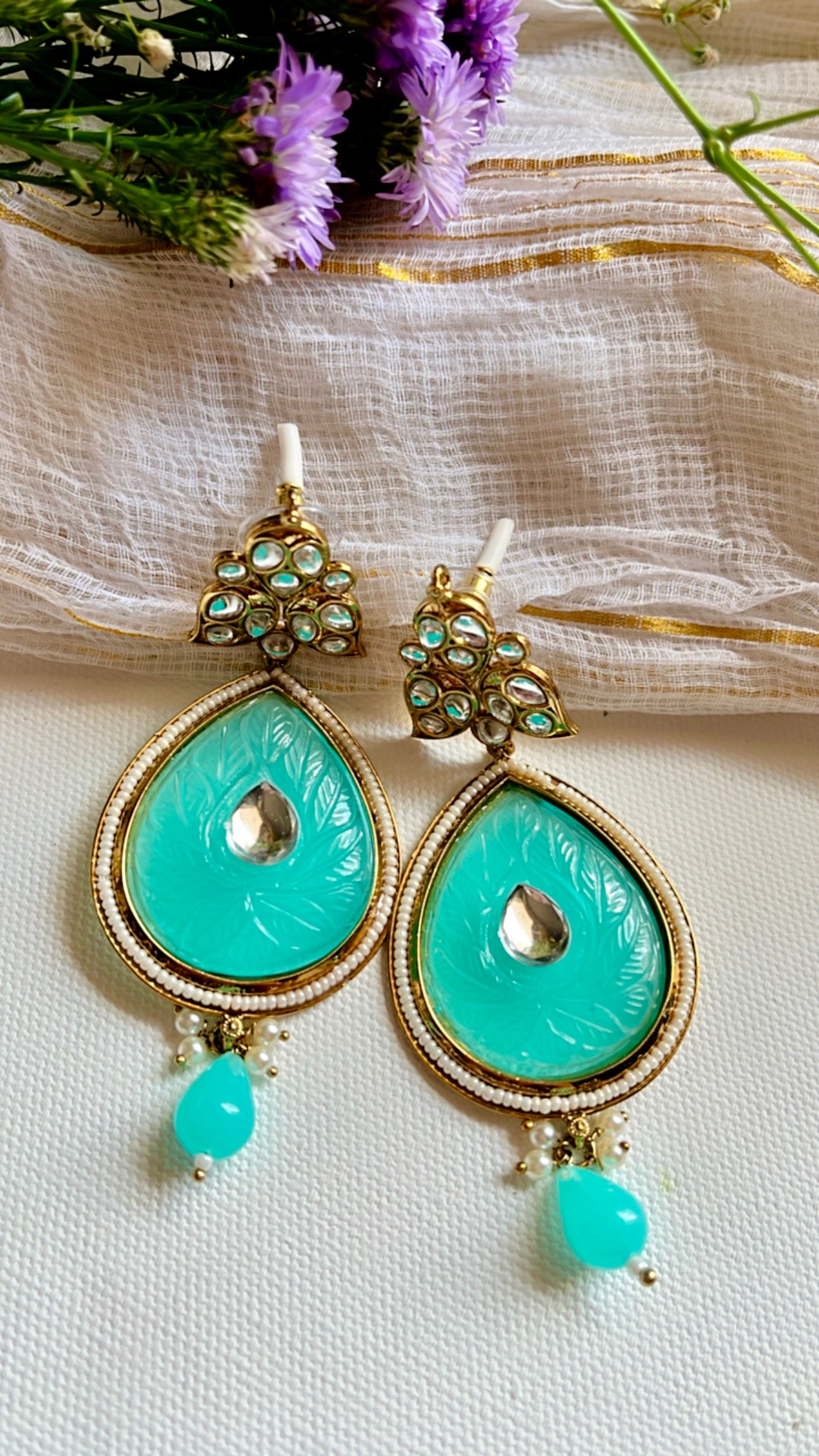 Mint Sharni Earring