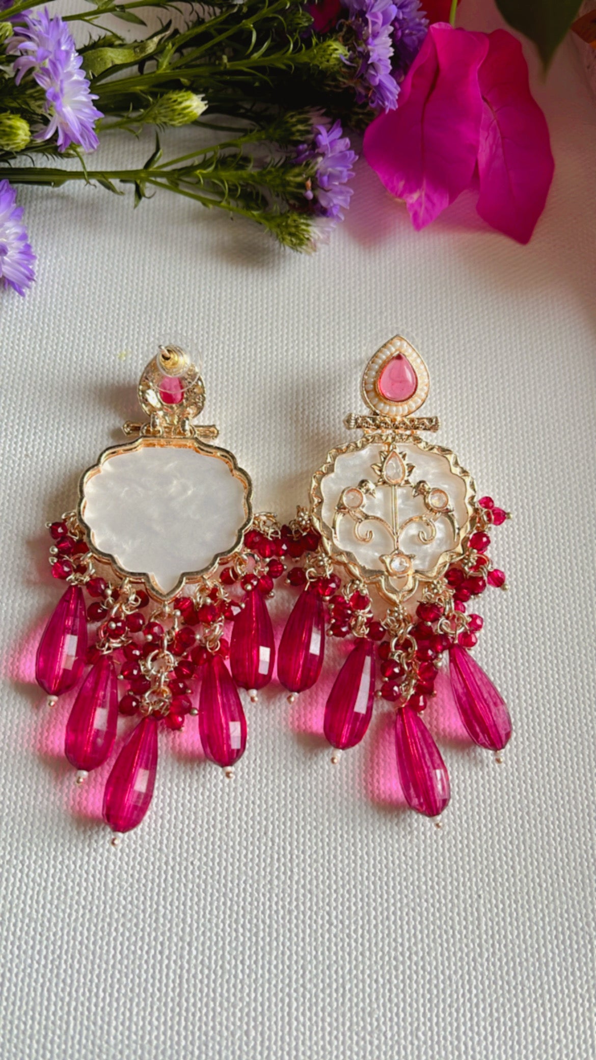 Ruby Upagya Earring