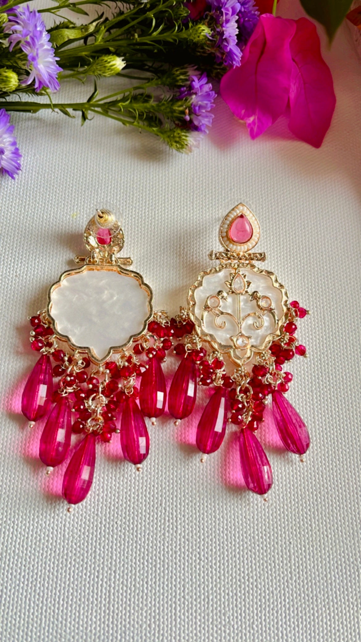 Ruby Upagya Earring