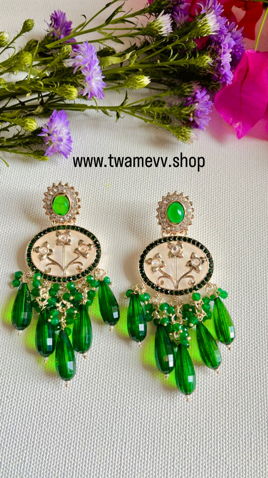 Green Maya Earring