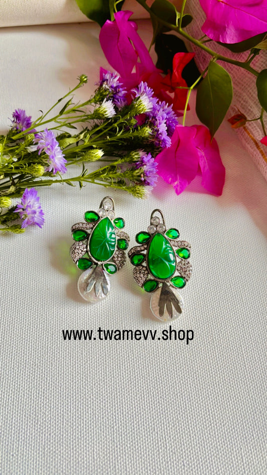 Green Tiya Earring