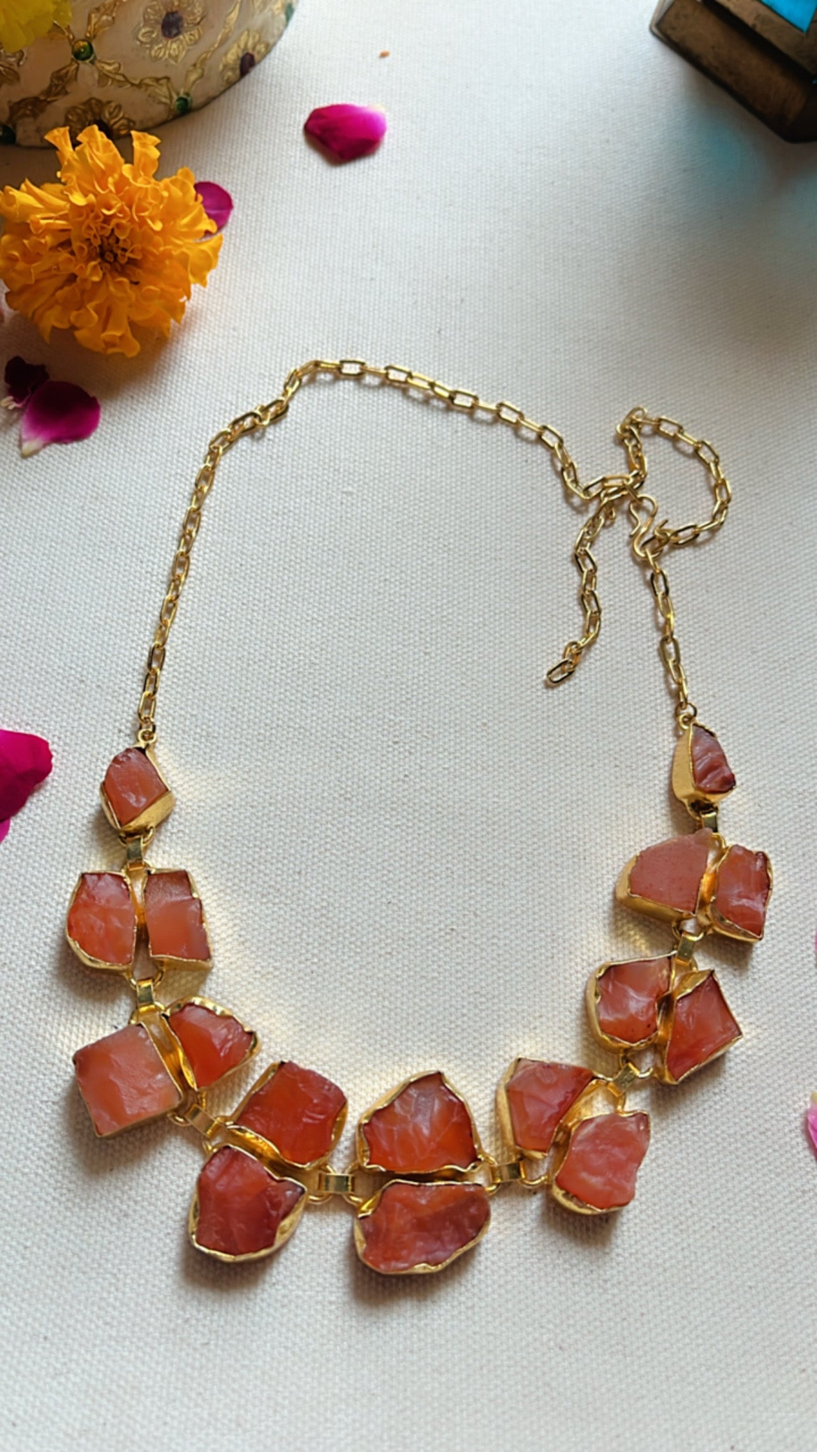 Stone Dhruvi Necklace