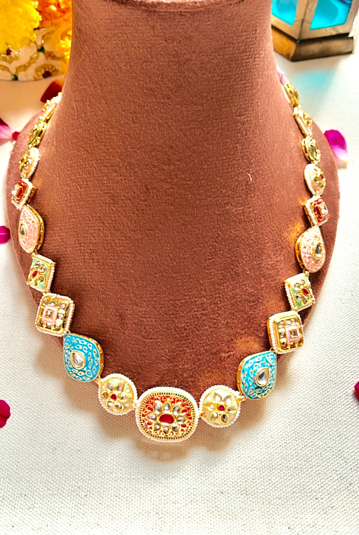 Multi Naina Necklace