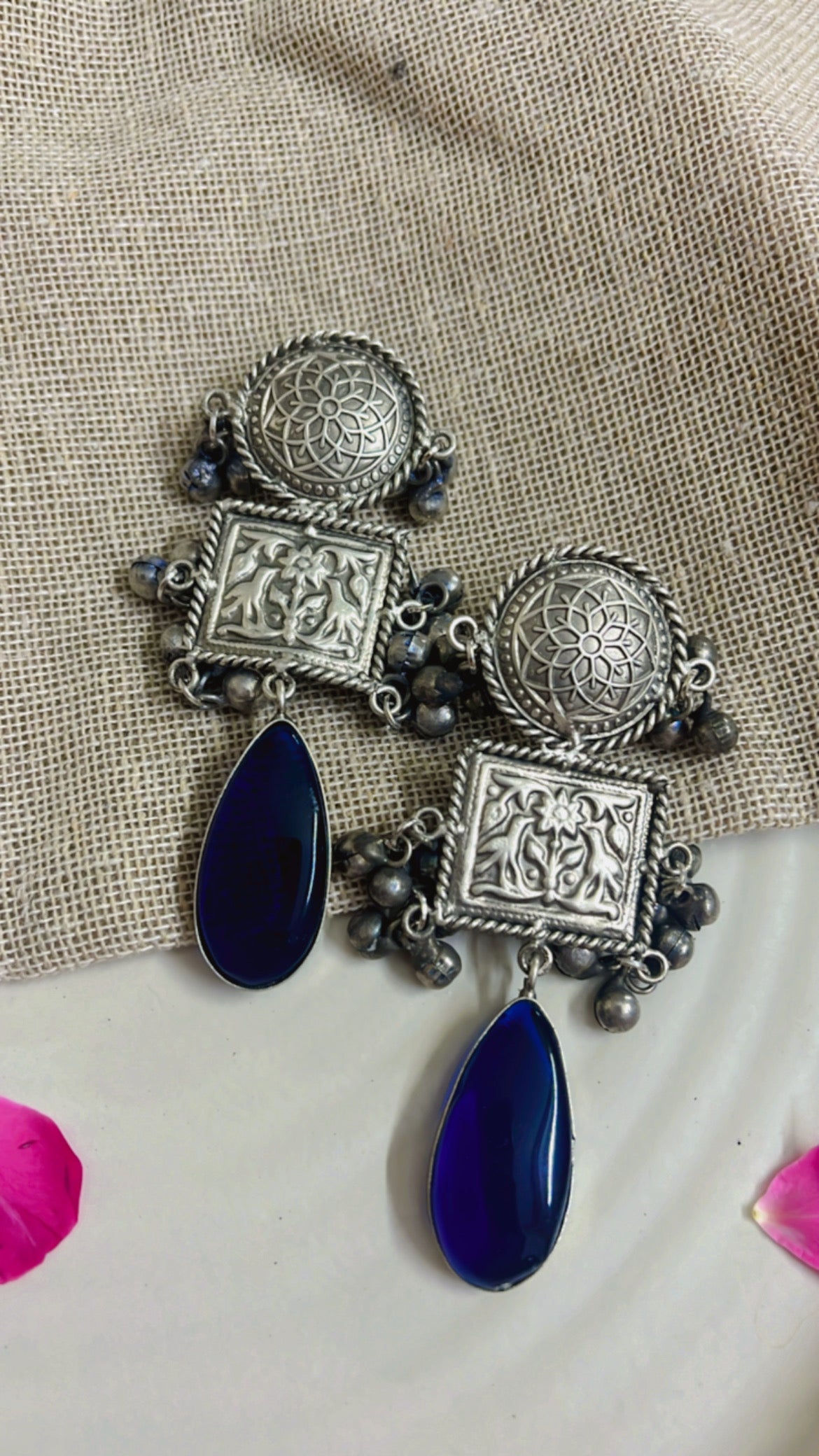 Blue Amisha Earring (Copy)