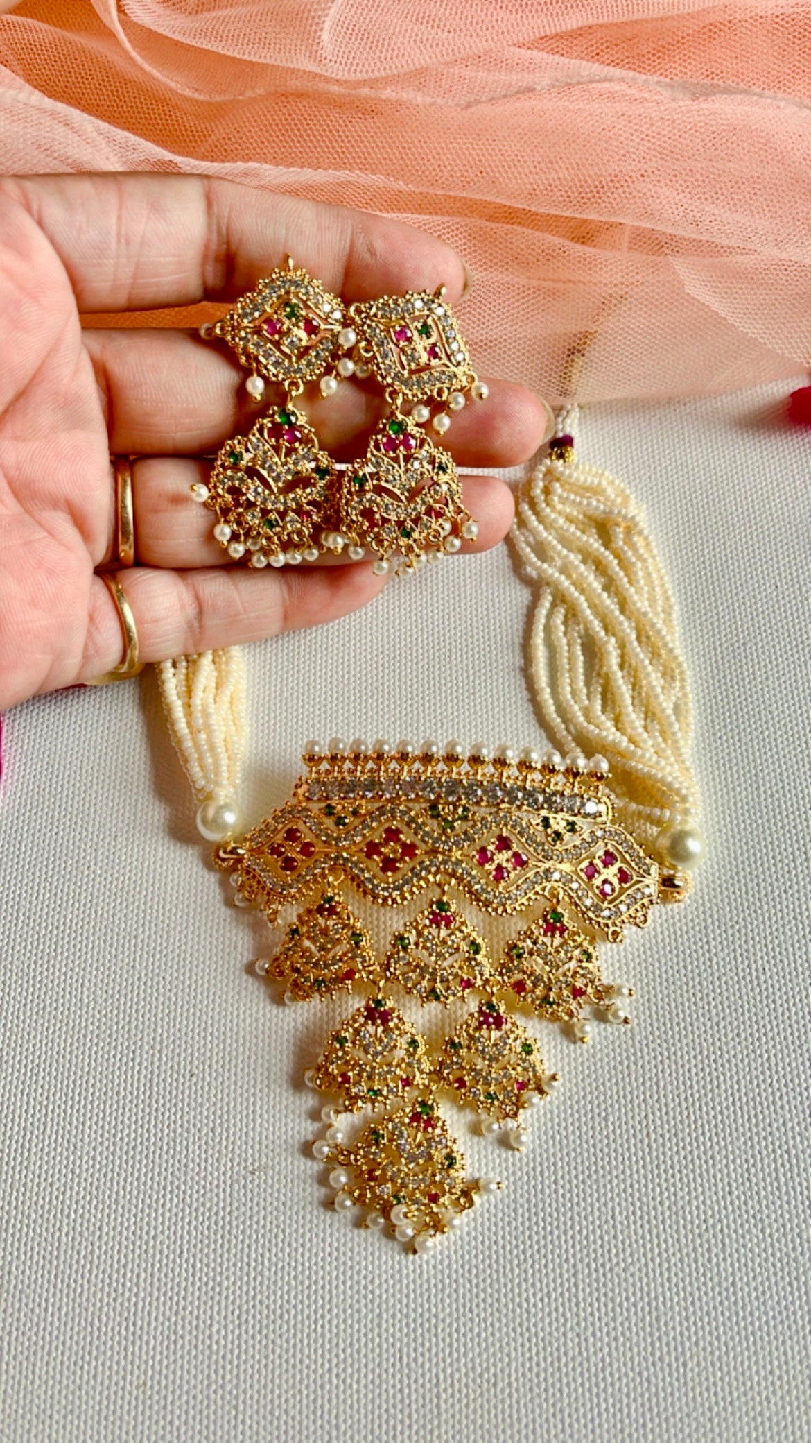 Ajanara Neckpiece Set