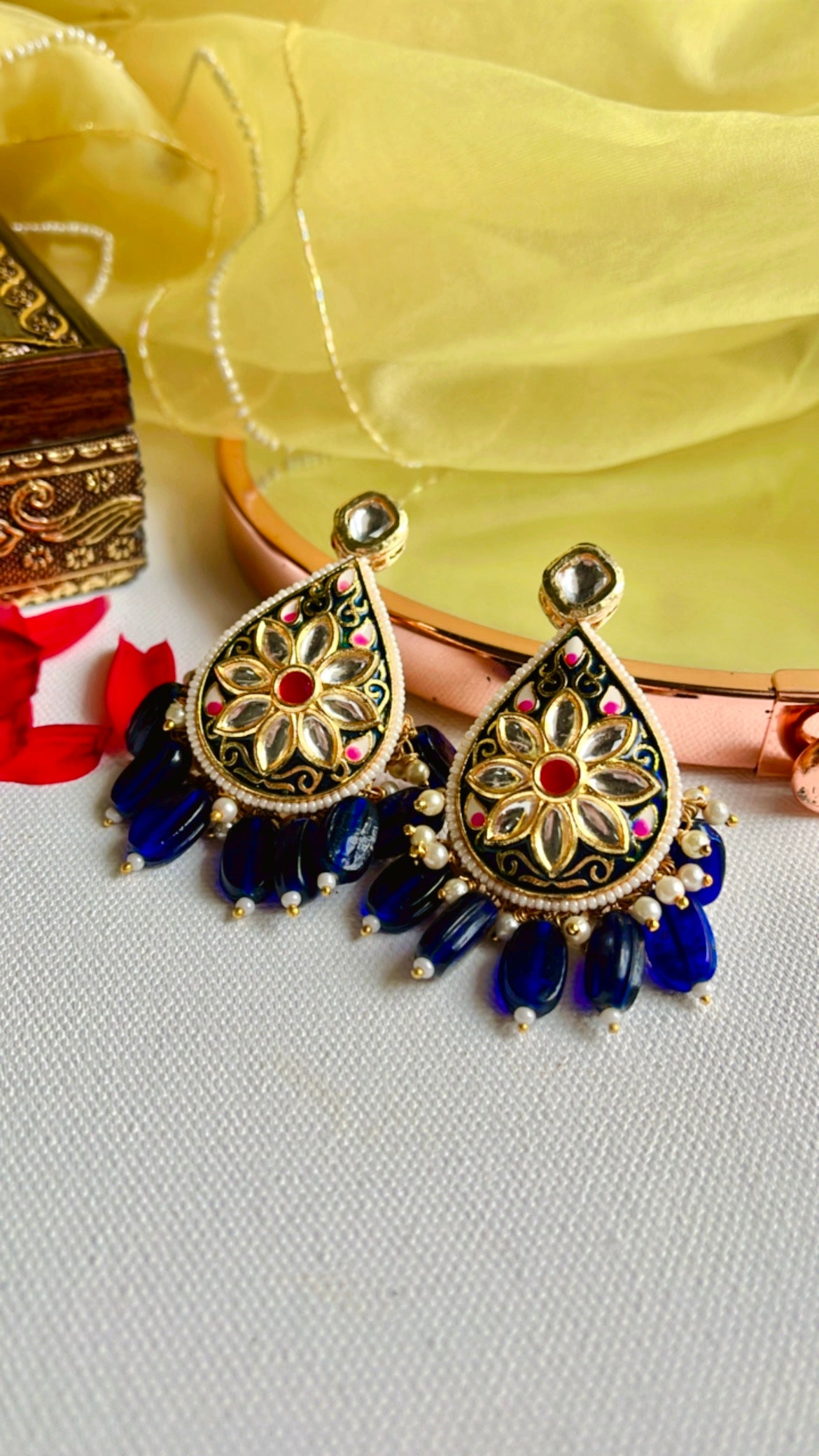 Blue Tanni Earring