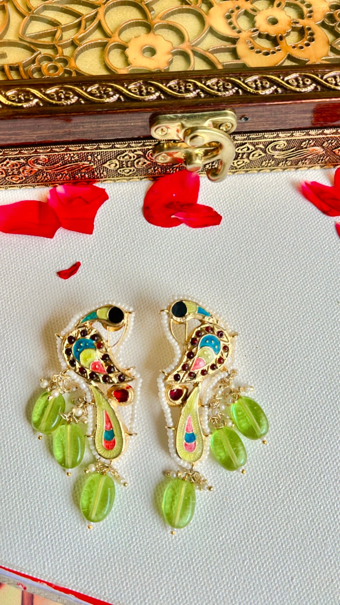 Green Rashi  Earring