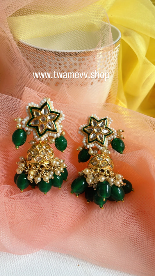 Green Ashima Earring