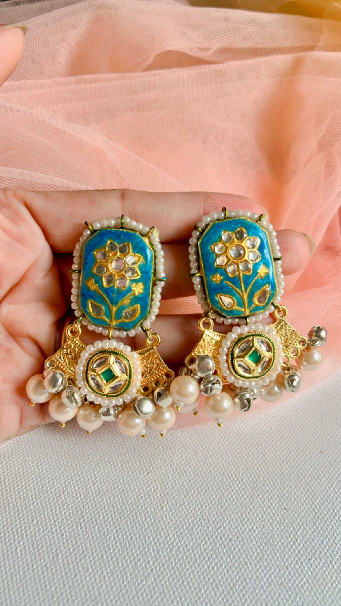 Turquoise Radhika Earring