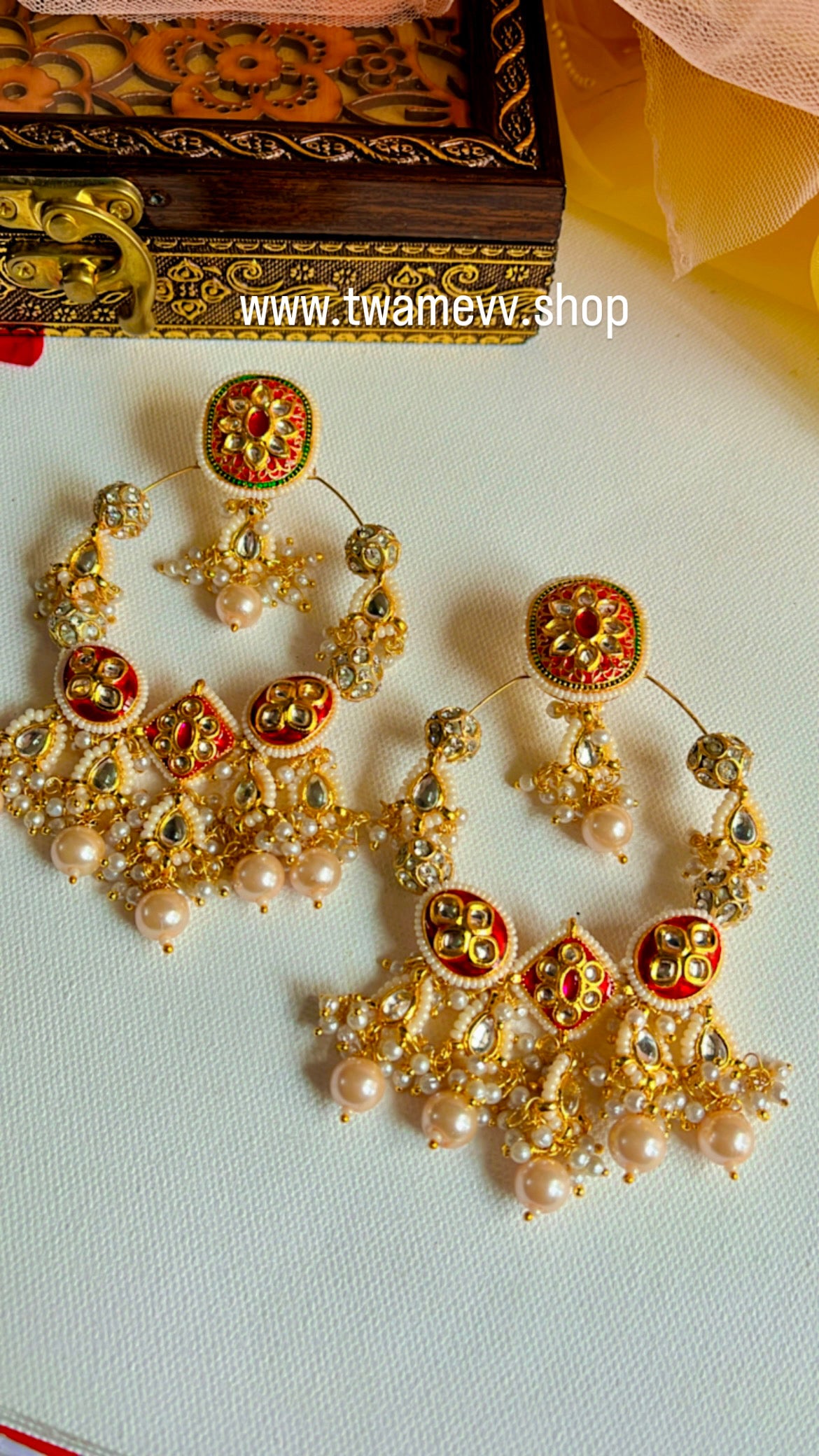 Red Namita  Earring