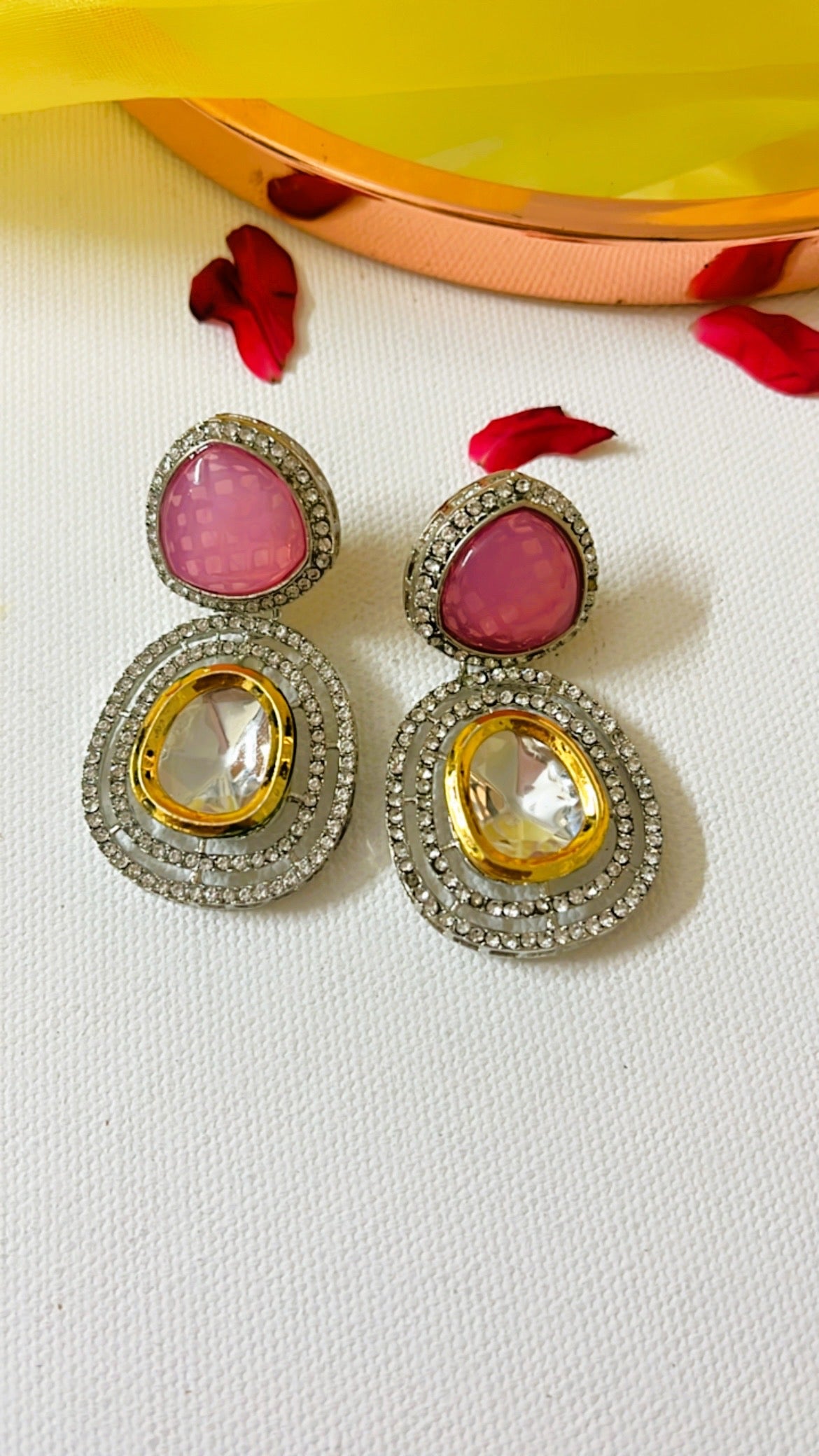 Pink Neemisa Earring