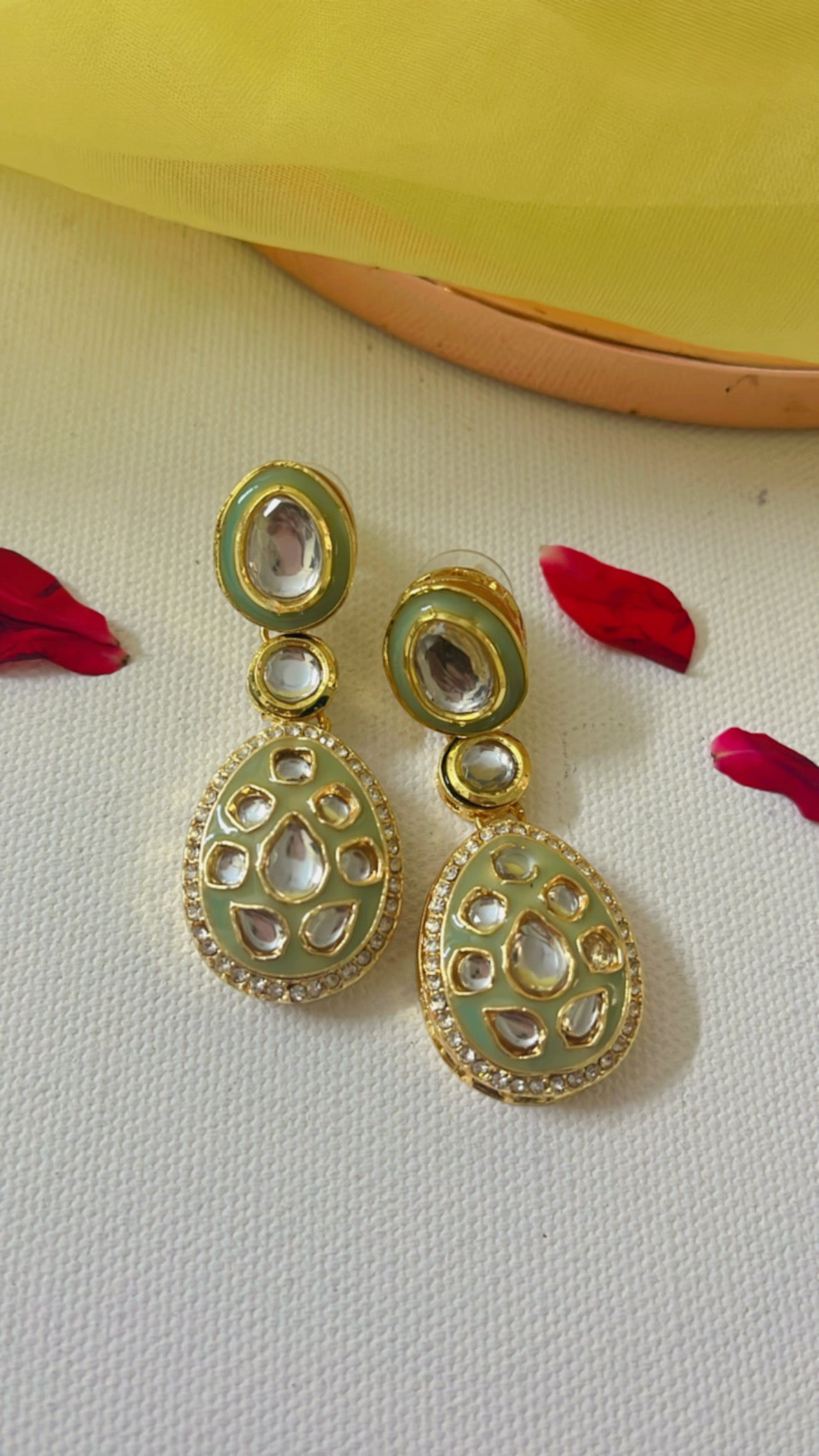 Mint Mehak Earring